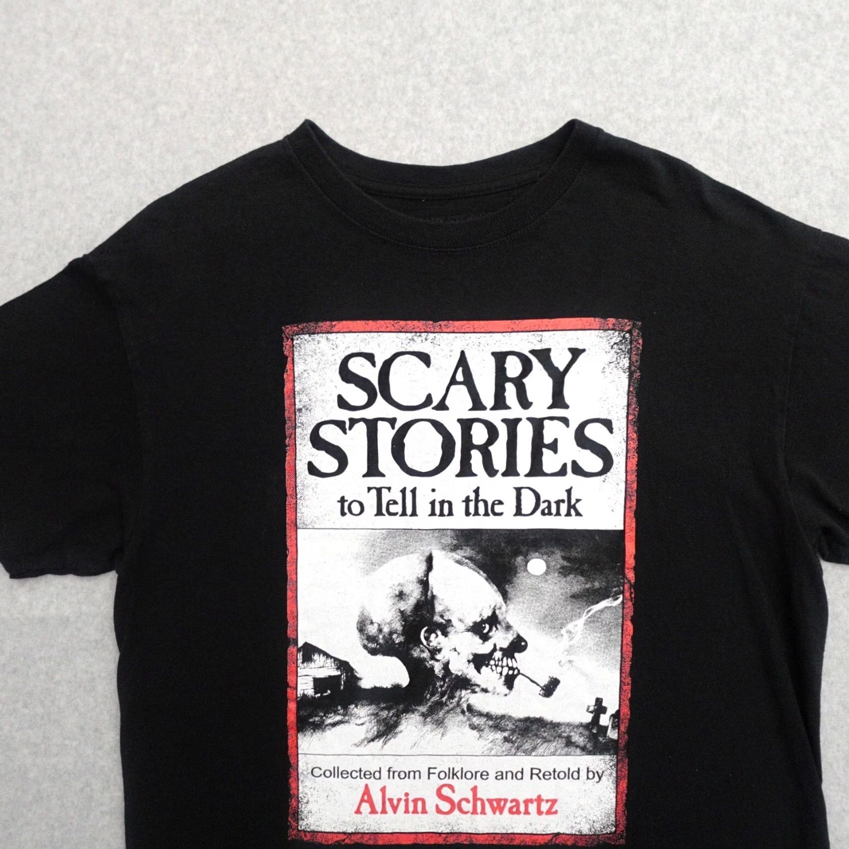 Vintage Scary Stories TShirt Adult Large Black Nike Shirt Mens Mens Size US L / EU 52-54 / 3 - 6 Thumbnail