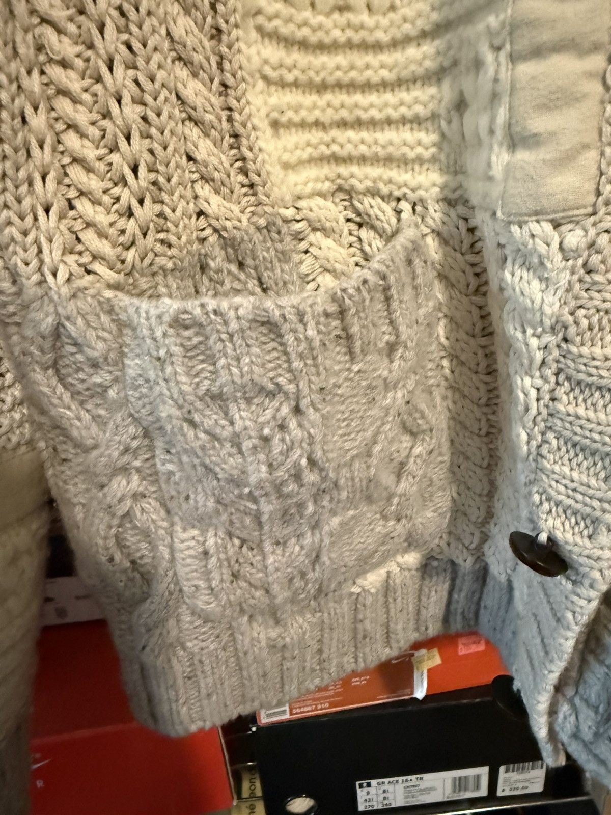 Supreme Supreme Patchwork Knit Cardigan Size M “Cobain Inspired” Size US M / EU 48-50 / 2 - 5 Thumbnail