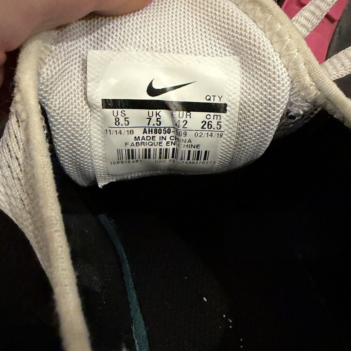 Nike Nike white and pink airmax 270 Size US 8.5 / EU 41-42 - 10 Thumbnail