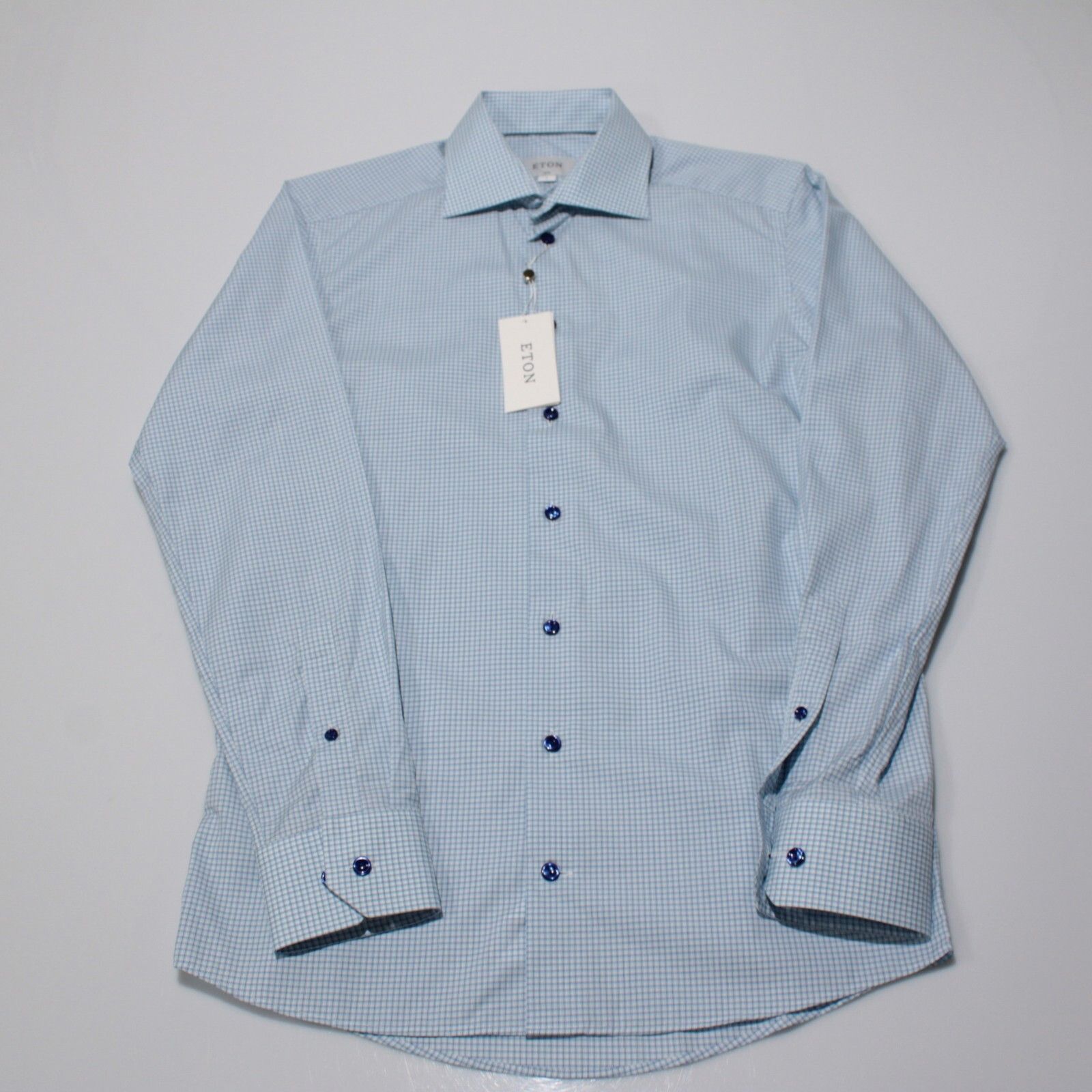 Eton Eton New with tags Shirt Size S US In Blue Size US S / EU 44-46 / 1 - 3 Thumbnail