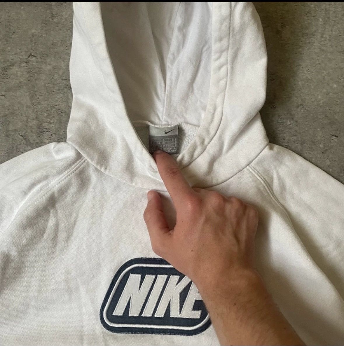 Nike × Vintage Vintage hoodie Nike 90s Size US S / EU 44-46 / 1 - 3 Thumbnail