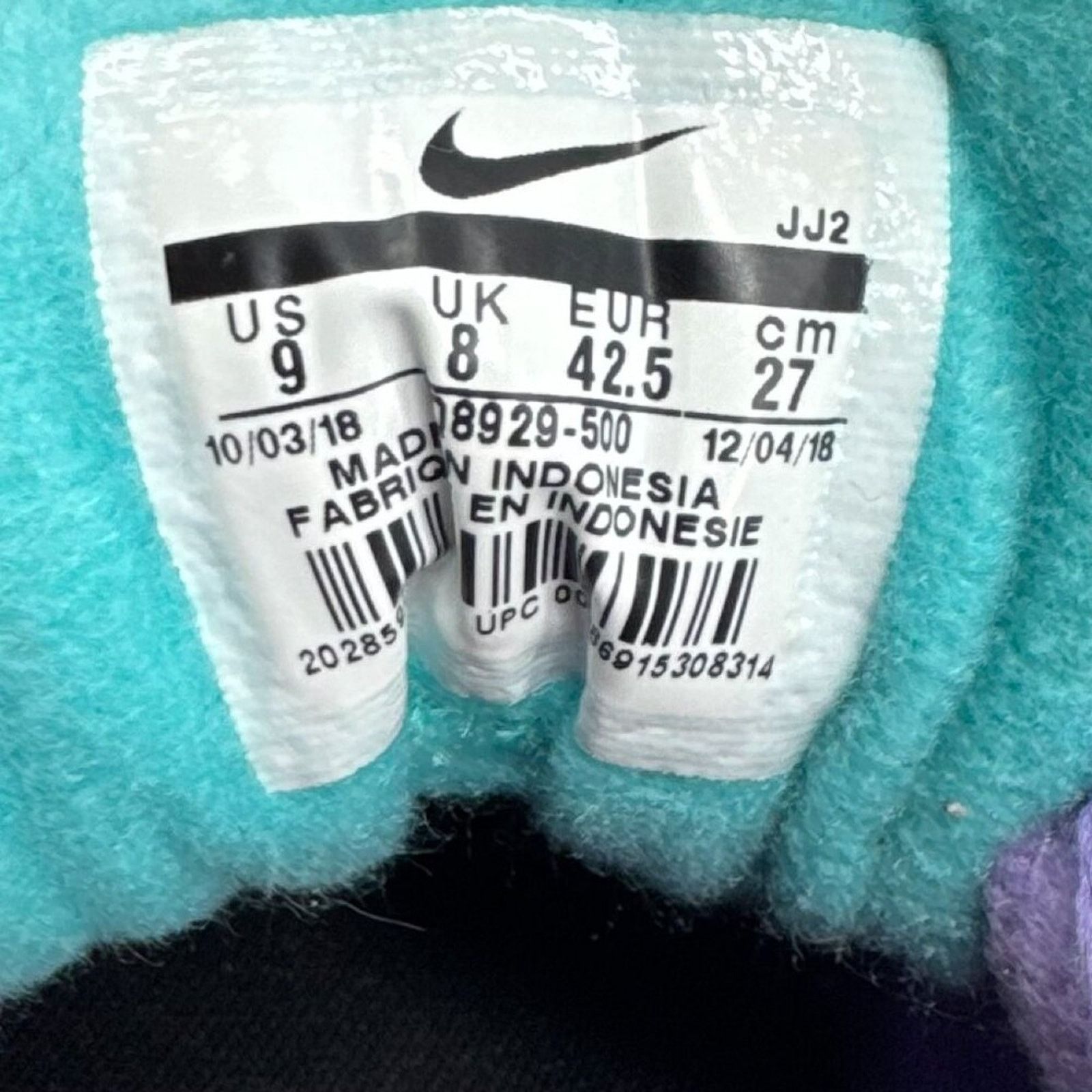Nike Nike Air Max 1 Have a Nike Day Purple Black Bleached Coral 9 Size US 9 / IT 39 - 9 Thumbnail