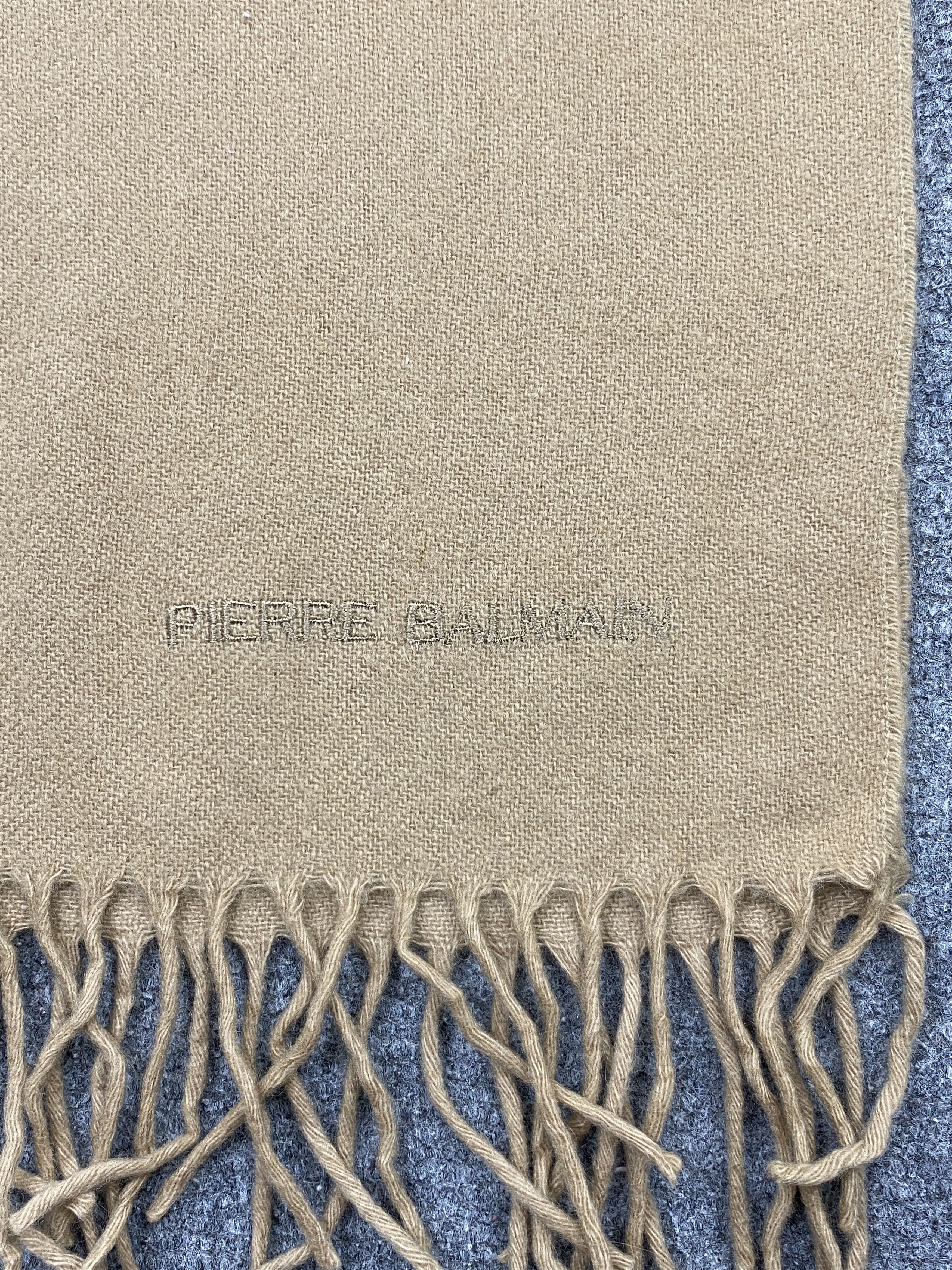 Pierre Balmain Balmain Scarf Muffler Cashmere Scarves Neckwear - SC0129 Size ONE SIZE - 5 Thumbnail