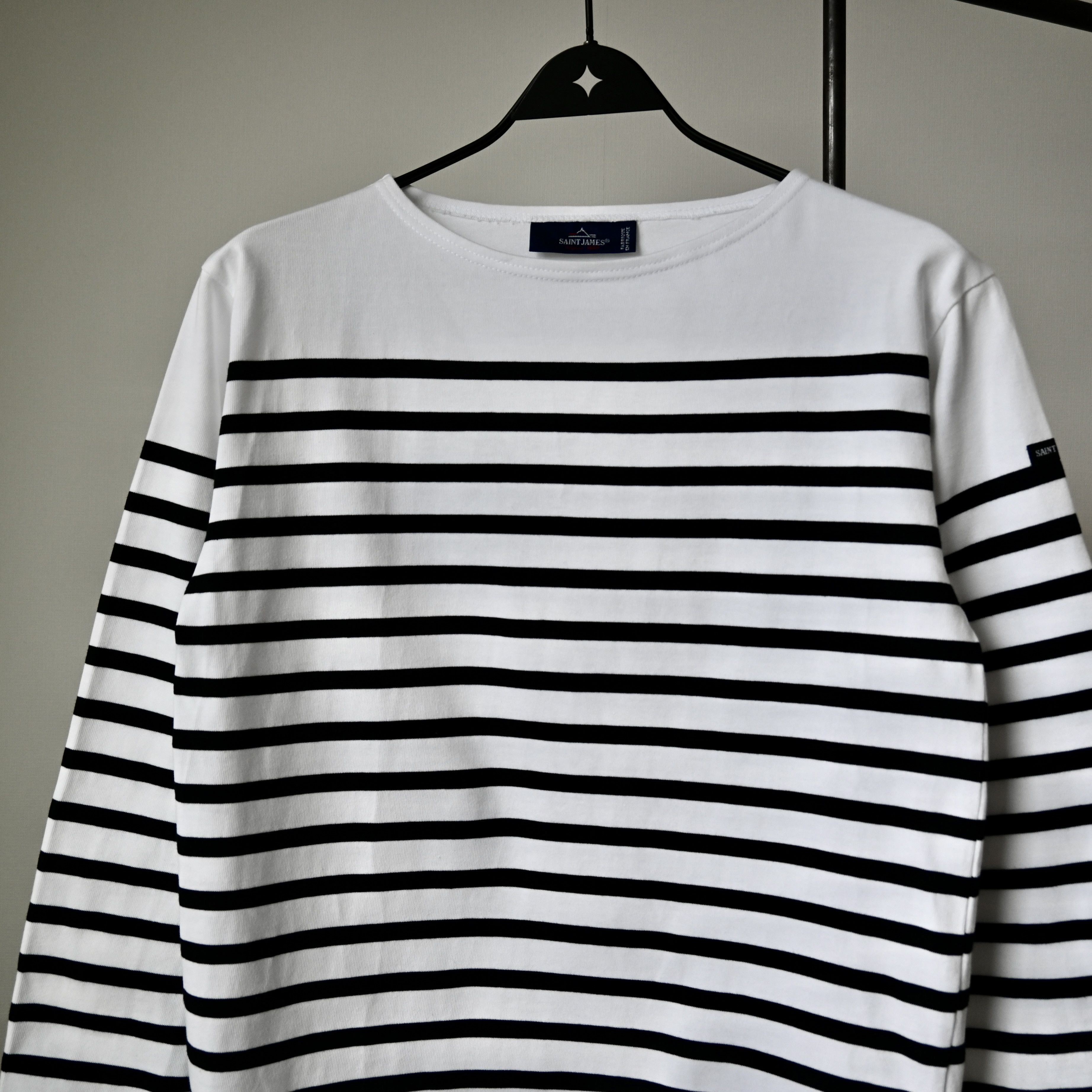 Saint James SAINT JAMES "NAVAL" authentic sailor shirt, 3/SM Size US S / EU 44-46 / 1 - 5 Thumbnail