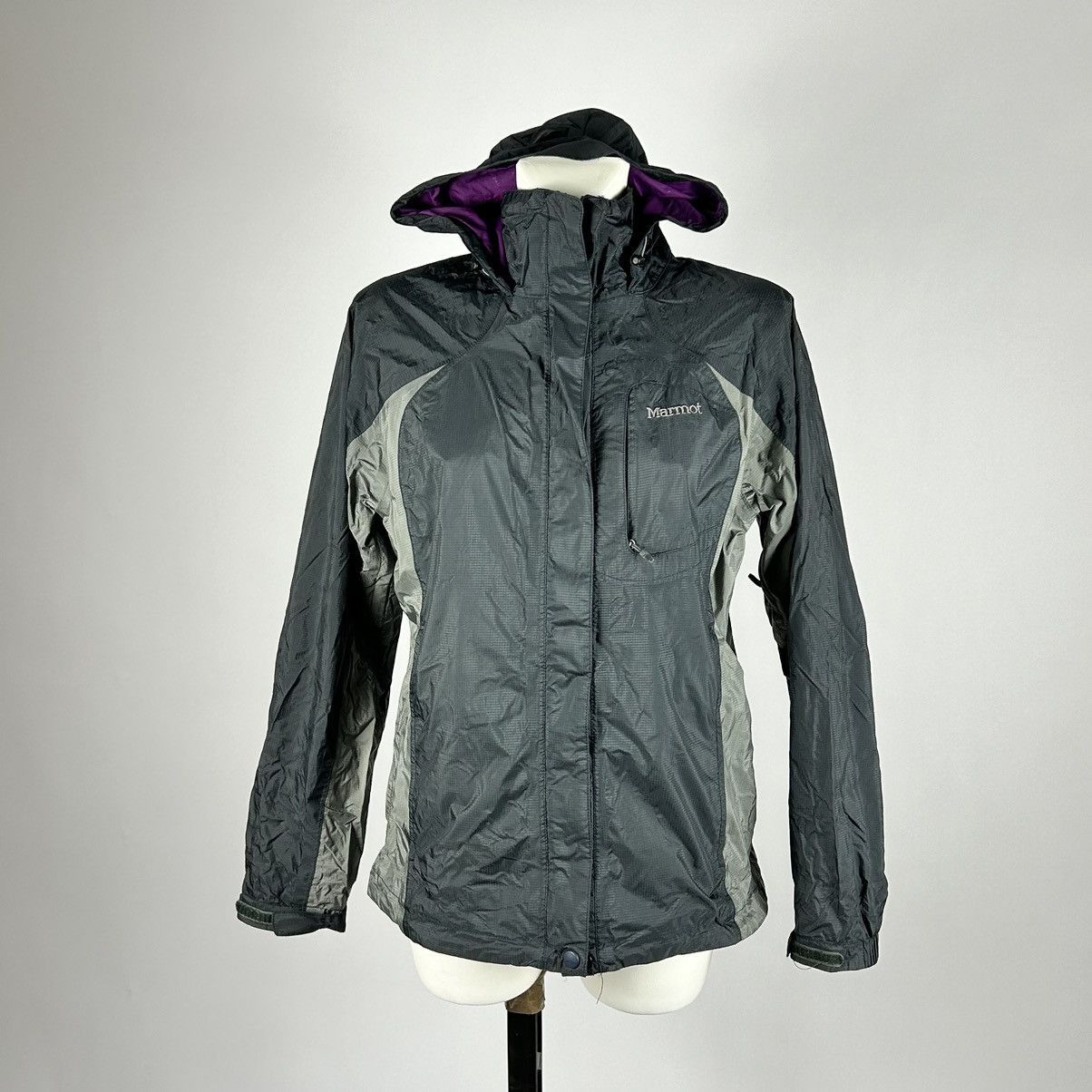 Marmot Marmot windbreaker jacket grey mini logo Size M / US 6-8 / IT 42-44 - 1 Thumbnail
