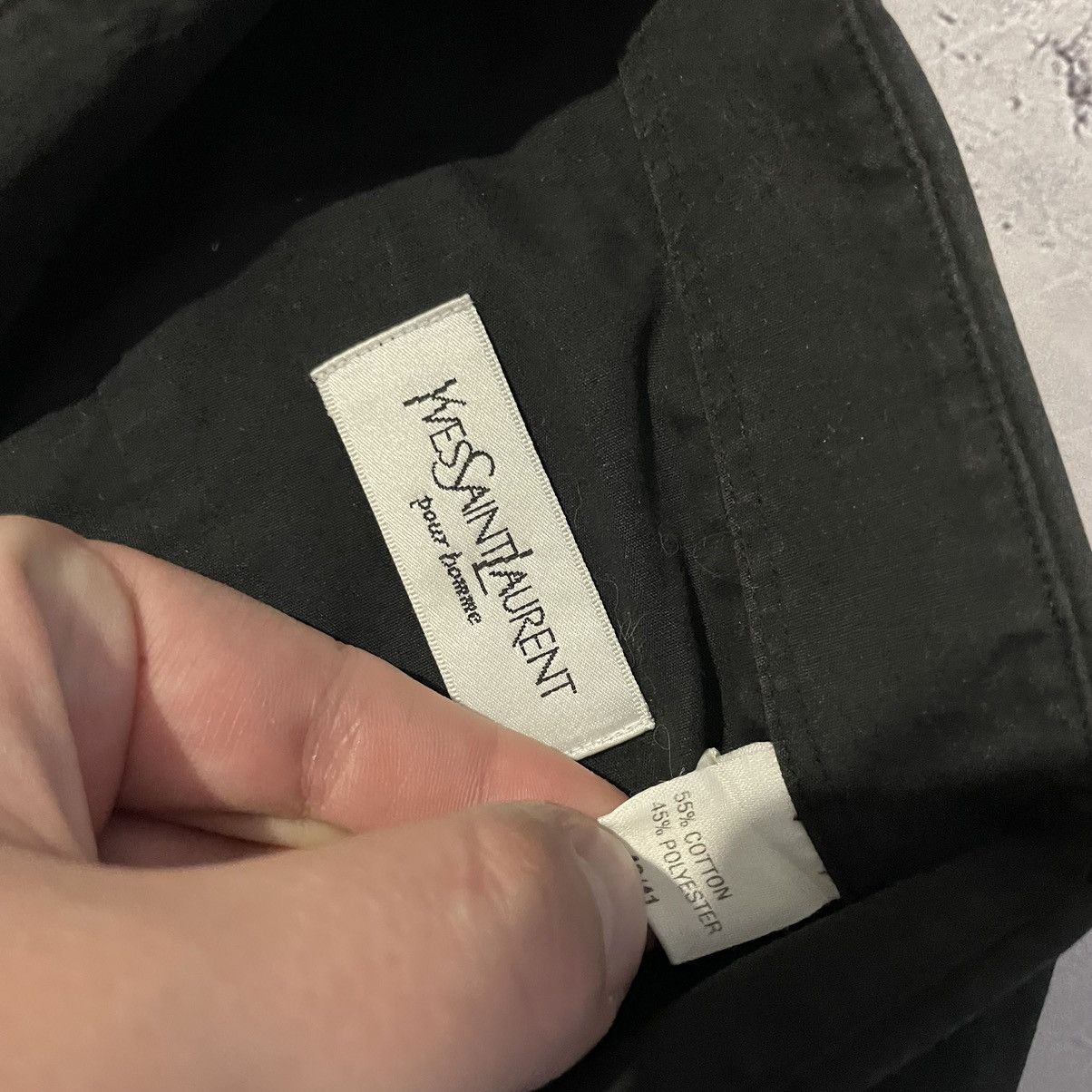 Yves Saint Laurent Yves Saint Laurent YSL Saint Laurent Shirt Size US L / EU 52-54 / 3 - 3 Thumbnail