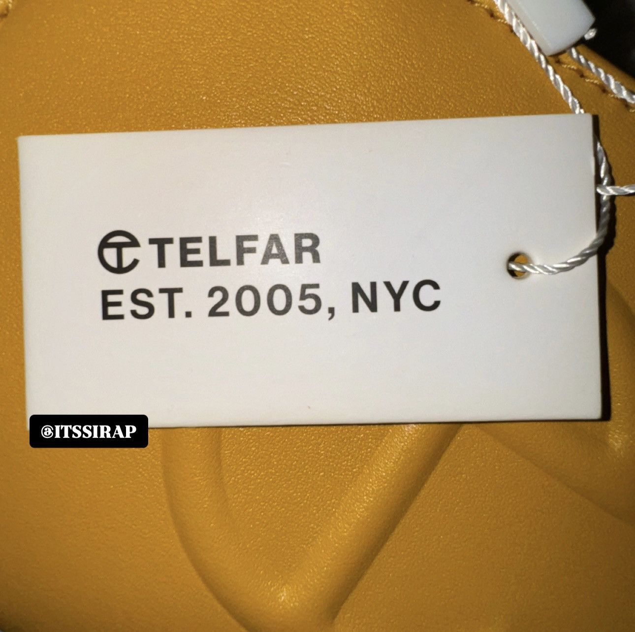 Telfar Telfar - Small Mustard Shopping Bag OS Size ONE SIZE - 3 Thumbnail