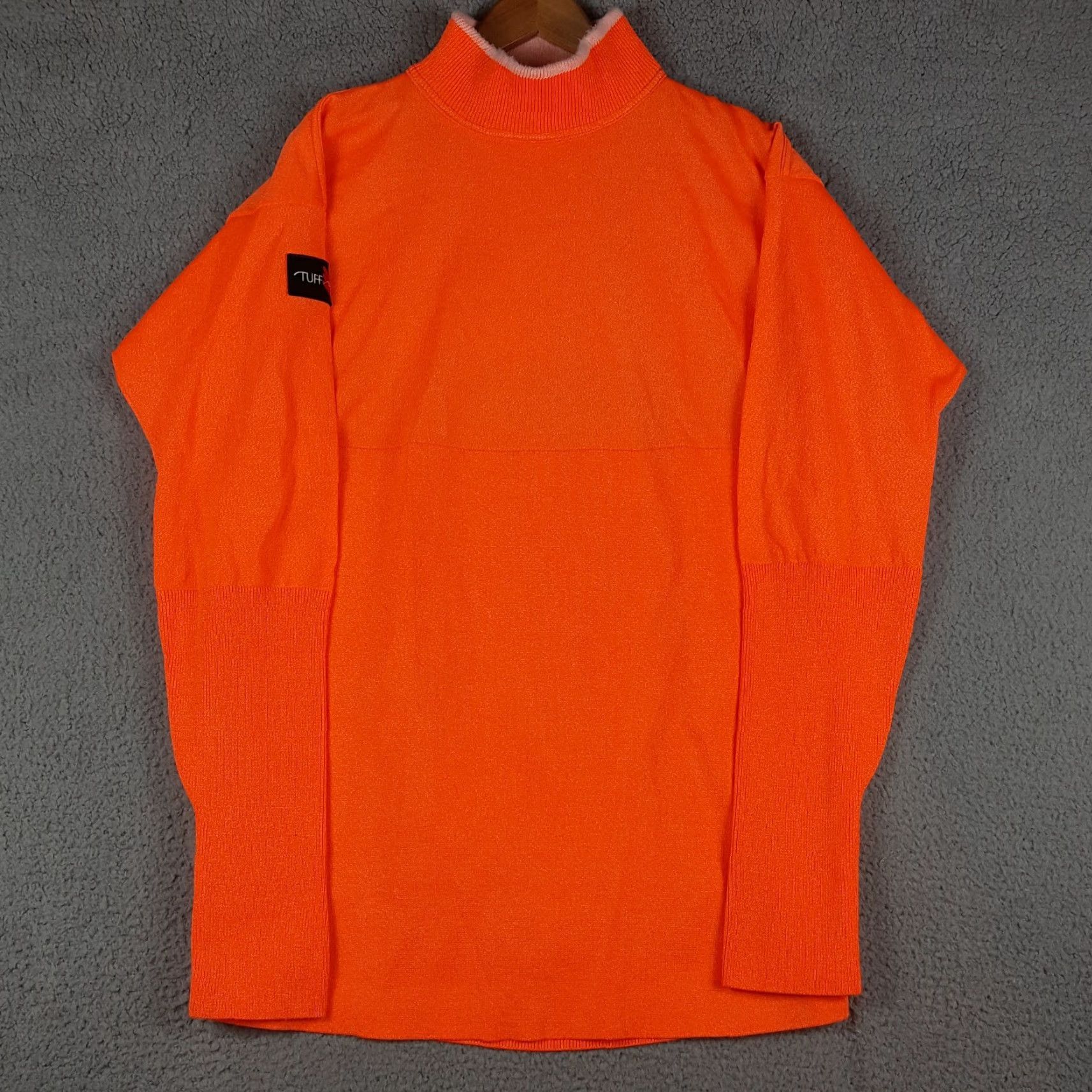 Vintage VINTAGE Tuff Lite Sweatshirt Pullover 2X Mens Size Big & Tall Orange Crew Neck 90s College USA 2X Size US XXL / EU 58 / 5 - 2 Thumbnail