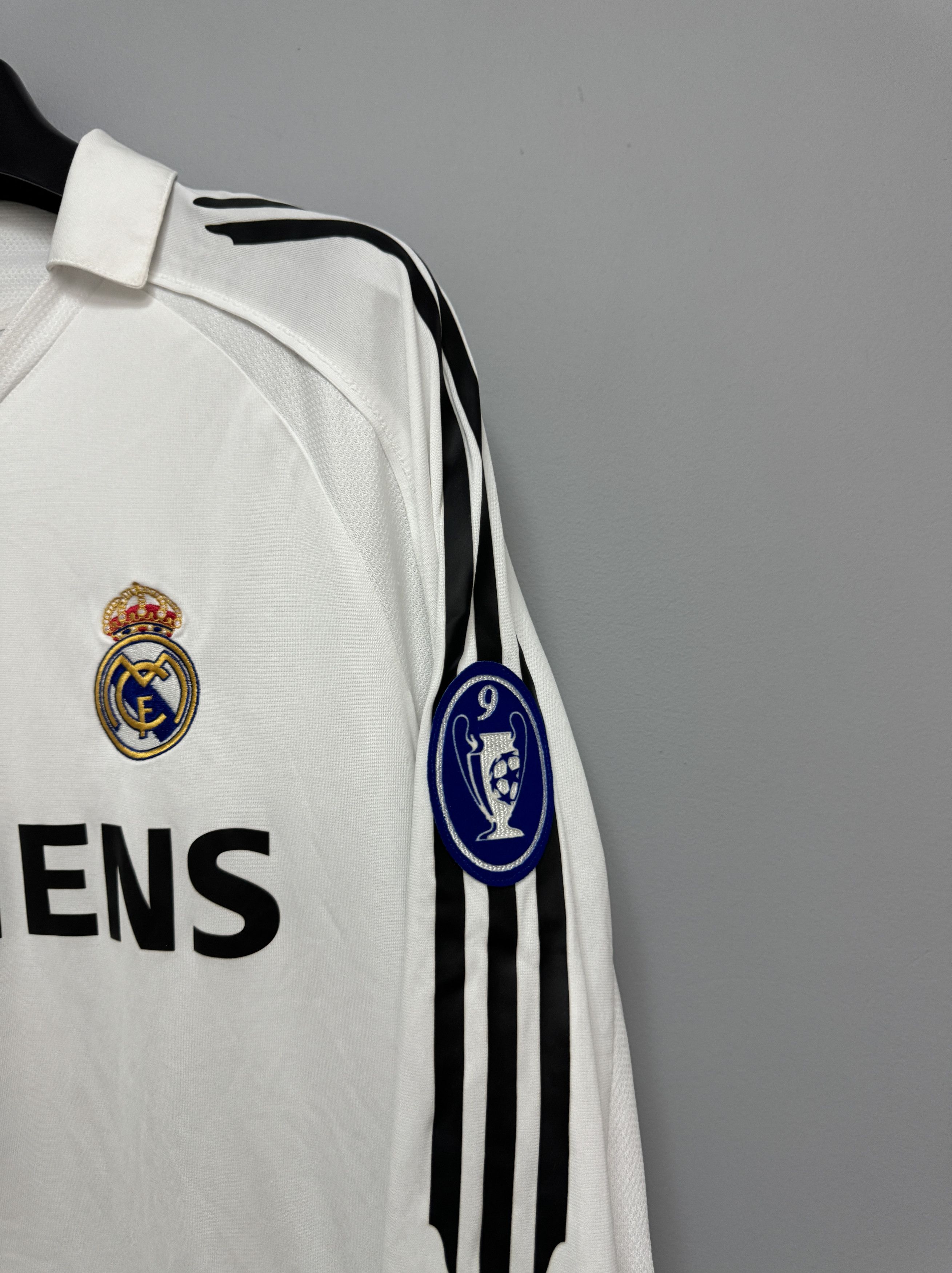 Adidas Real Madrid 2005 2006 Raul #7 Home Football Jersey Long M Size US M / EU 48-50 / 2 - 4 Thumbnail