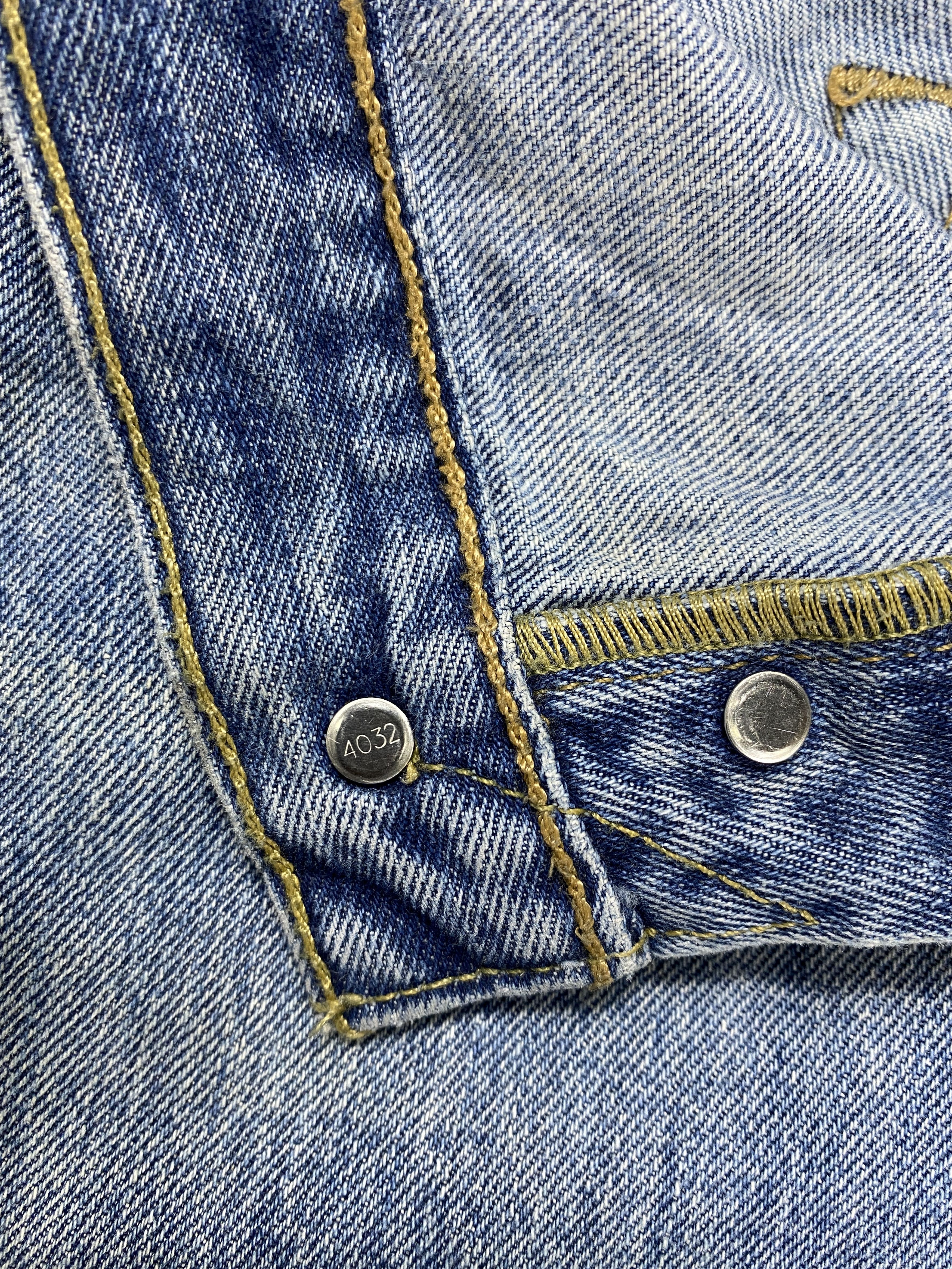 Levi's Blue Wash Vintage Levi's 501 Jeans 37x33 Denim -JN2258 Size US 36 / EU 52 - 7 Thumbnail