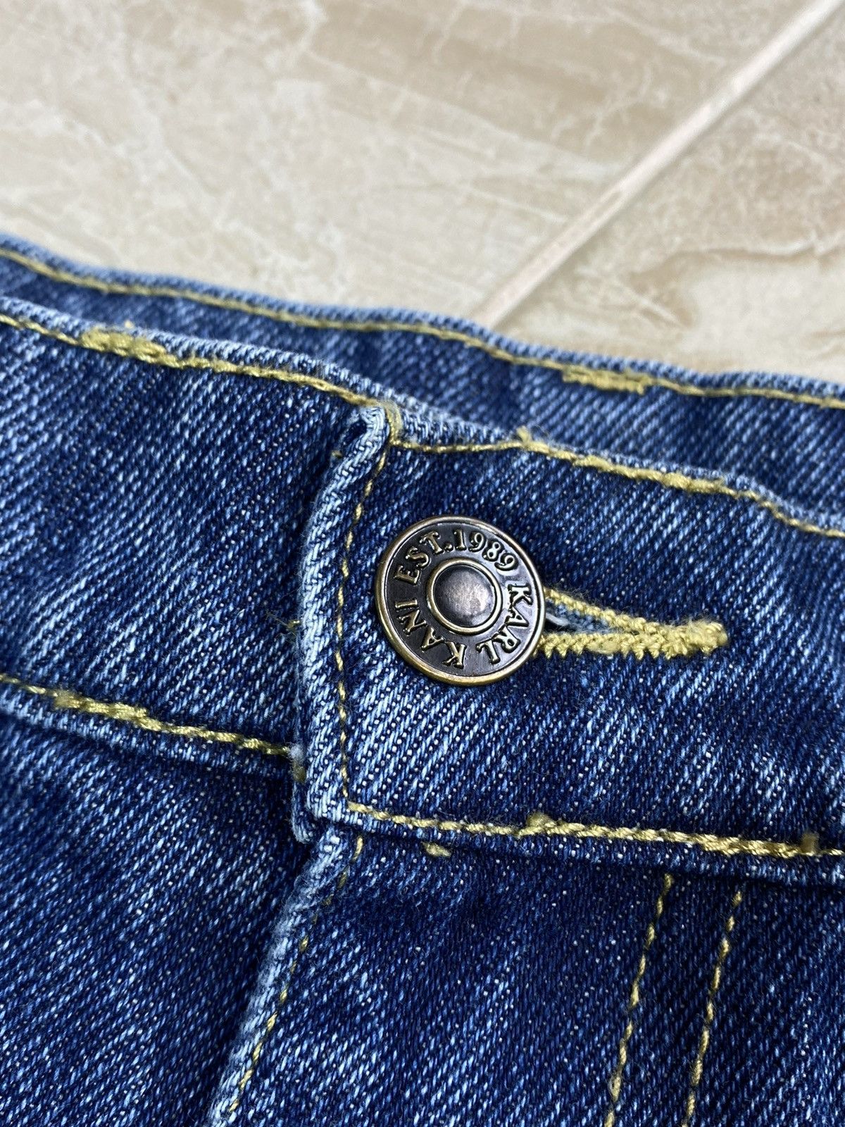 Karl Kani Kani Women's Denim Jeans Workwear Pants Size L Size 32" / US 10 / IT 46 - 15 Thumbnail