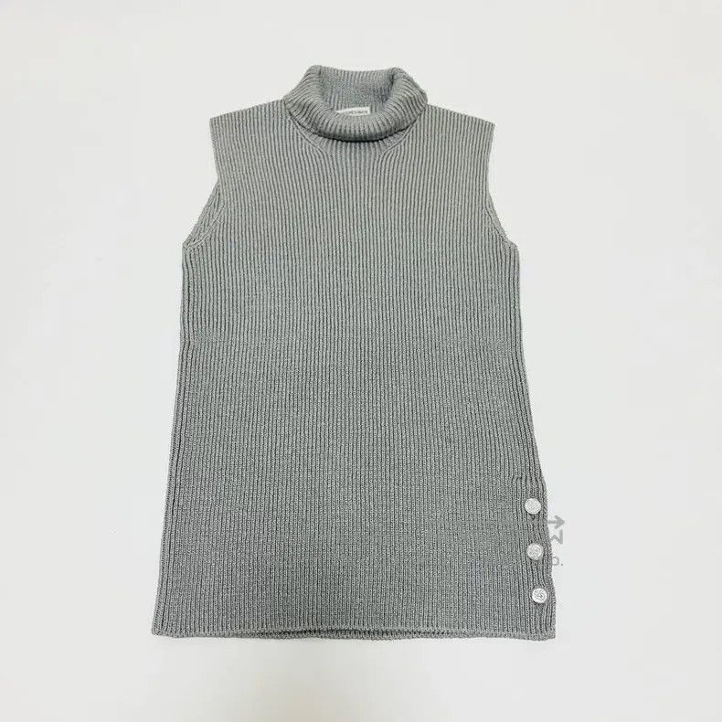 Hermes Hermes Margiela Period Silk High-Neck Vest with Side Butto Size S / US 4 / IT 40 - 1 Thumbnail