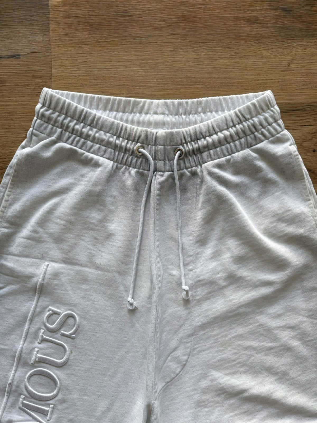 Anonymous Club Shayne Oliver Group Anonymous Club Sweatpants – Dirty White Size US 32 / EU 48 - 3 Thumbnail