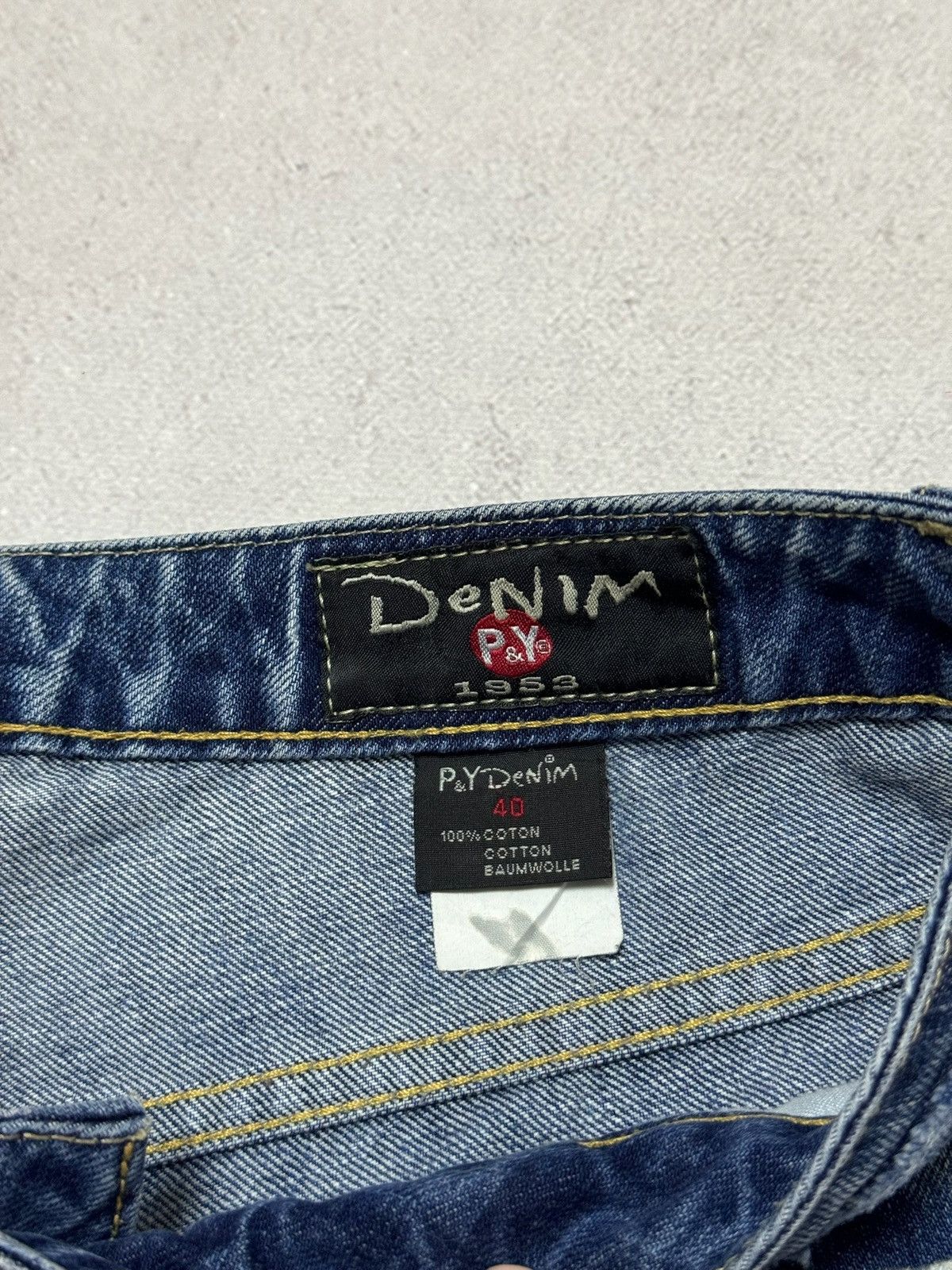 If Six Was Nine Vintage Japanese Jeans Distressed Dirty Wash Denim Y2K 90s Size US 32 / EU 48 - 12 Thumbnail