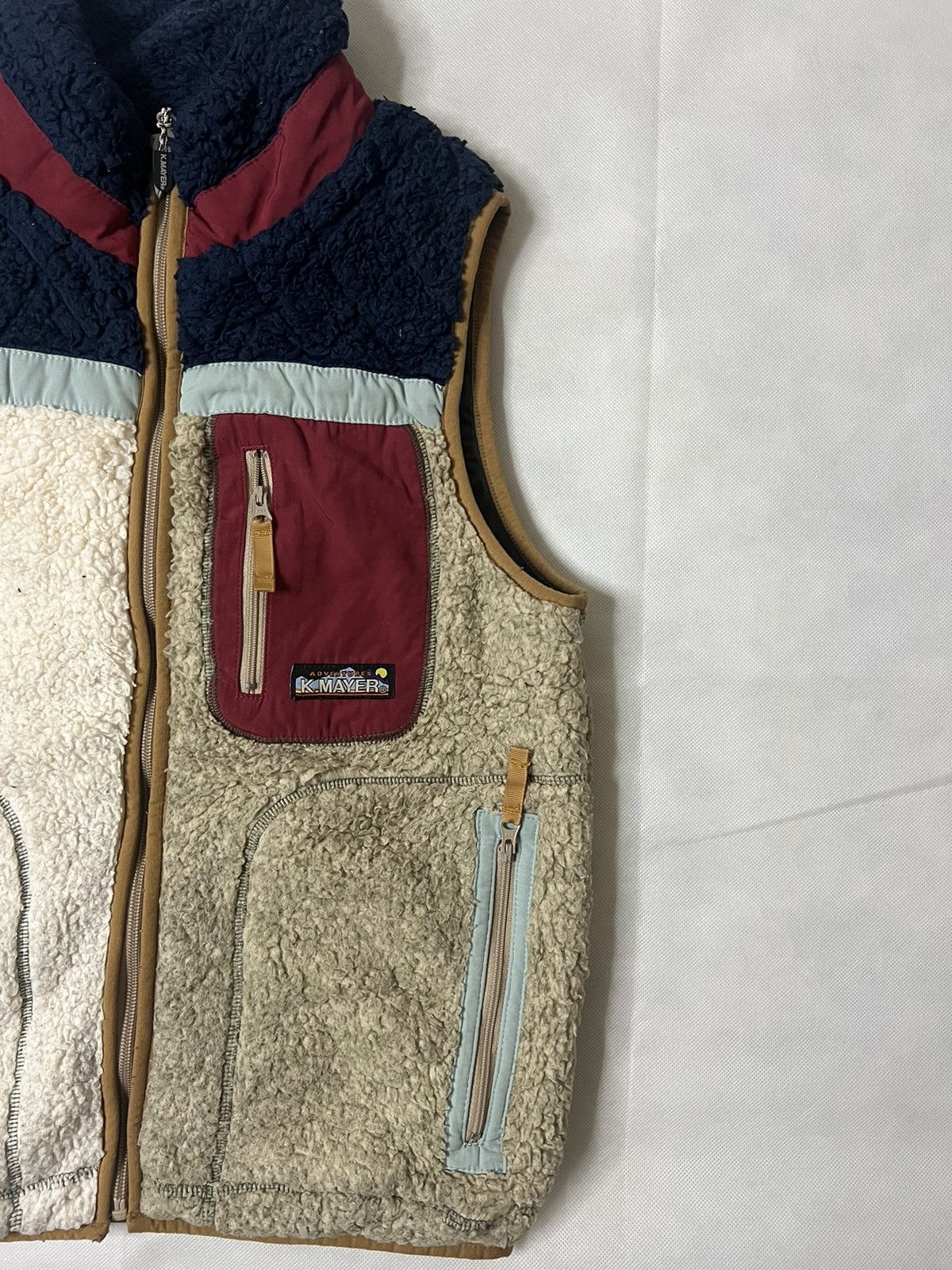 Japanese Brand Adventures Kriff Mayer Multicolor Fleece Vest Size US M / EU 48-50 / 2 - 7 Thumbnail