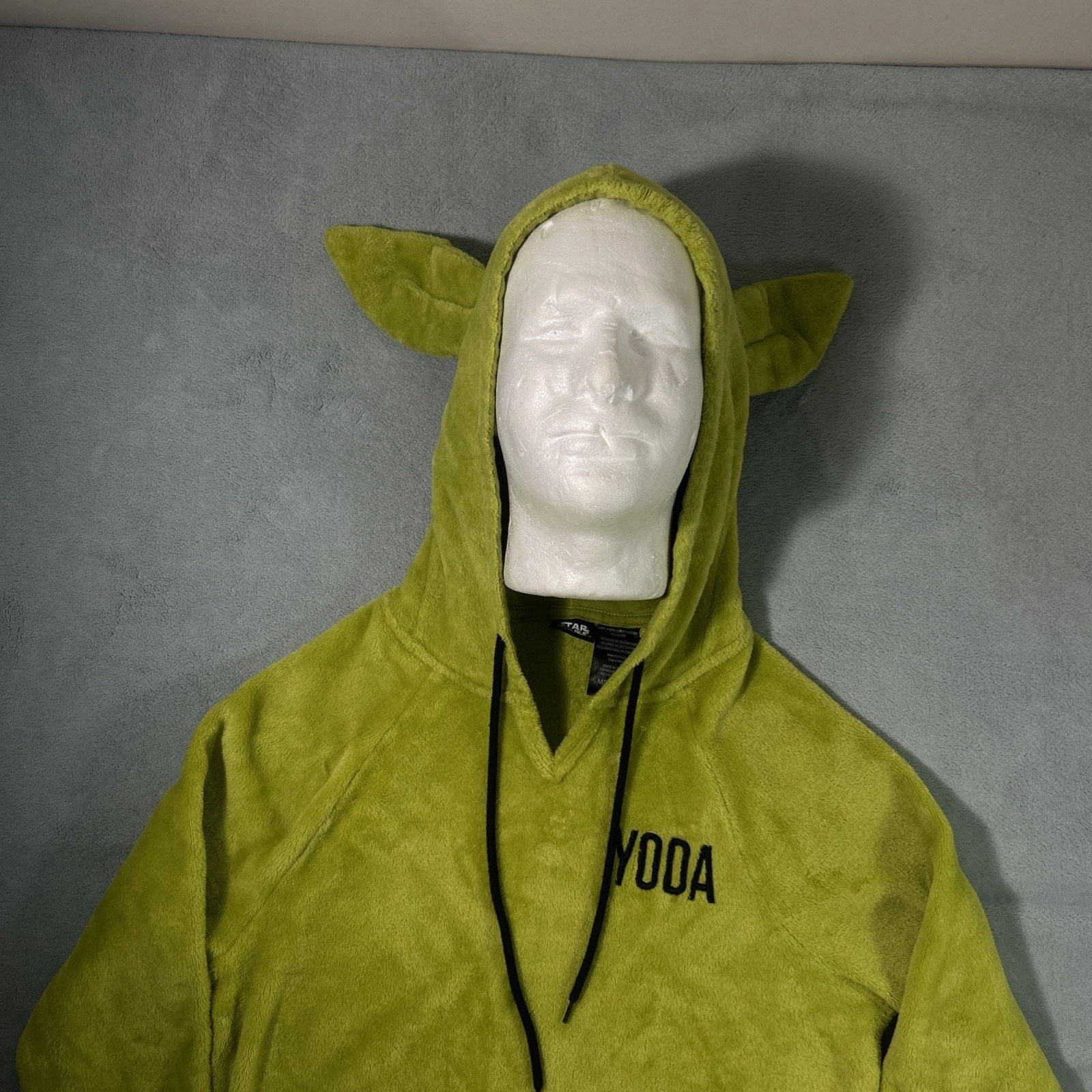 Disney Starwars Yoda Ears Hoodie Medium Hot Topic Invader Zim Gir Size M / US 6-8 / IT 42-44 - 6 Thumbnail