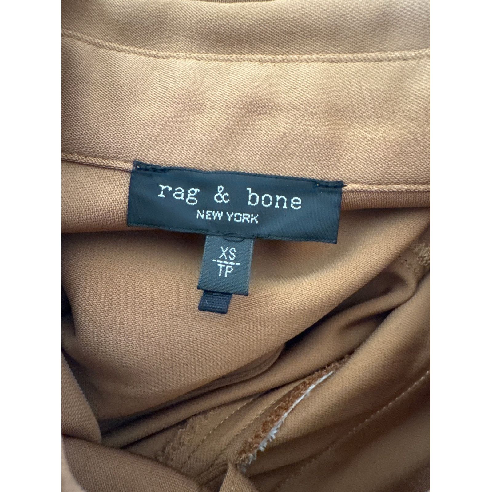 Rag & Bone Rag & Bone Cleo Snap-Front Work Shirt Brown Size XS Size XS / US 0-2 / IT 36-38 - 4 Thumbnail