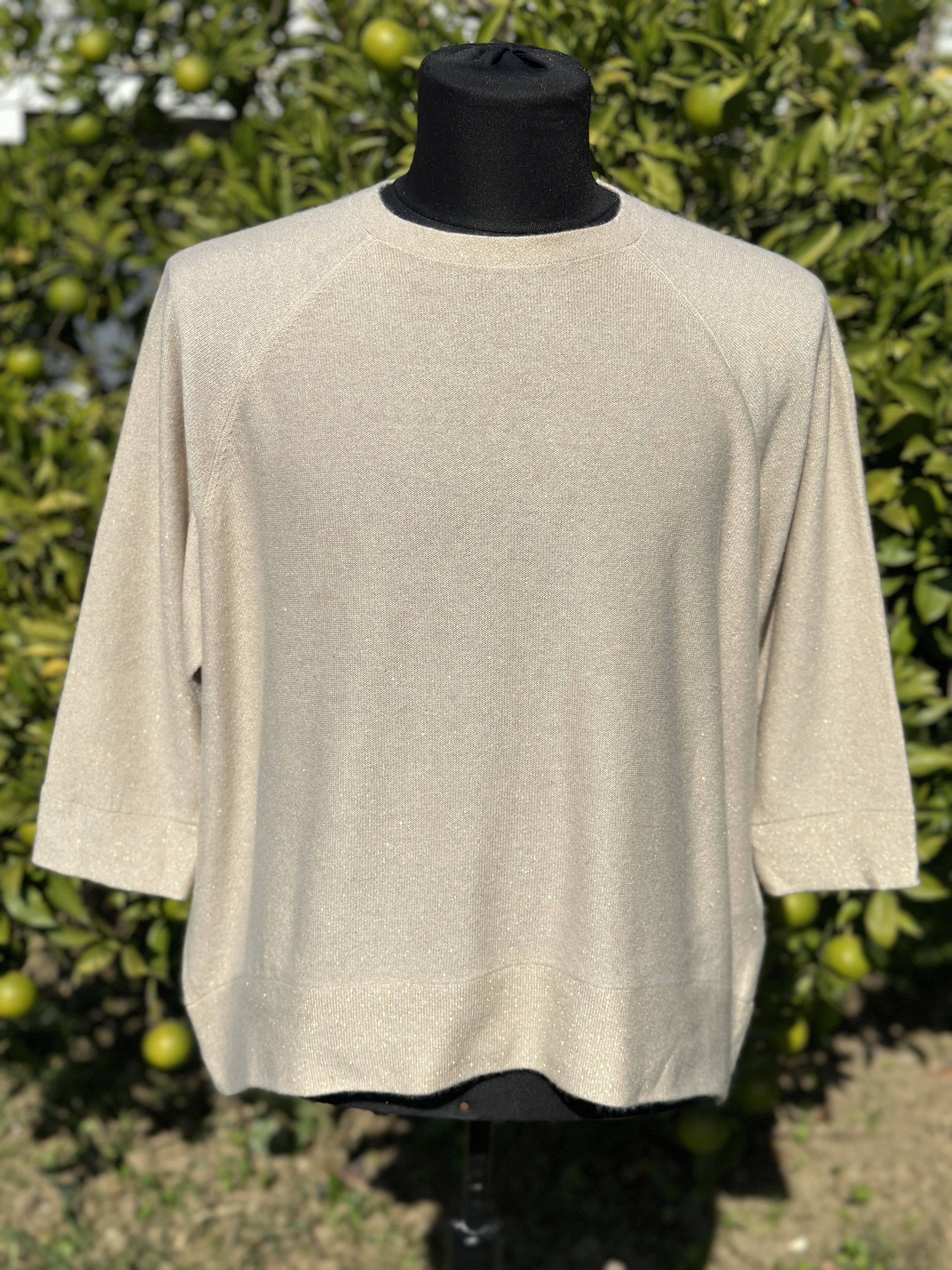 Brunello Cucinelli Brunello Cucinelli Shimmer Knit Sweater Sleeve Size M Size M / US 6-8 / IT 42-44 - 7 Thumbnail