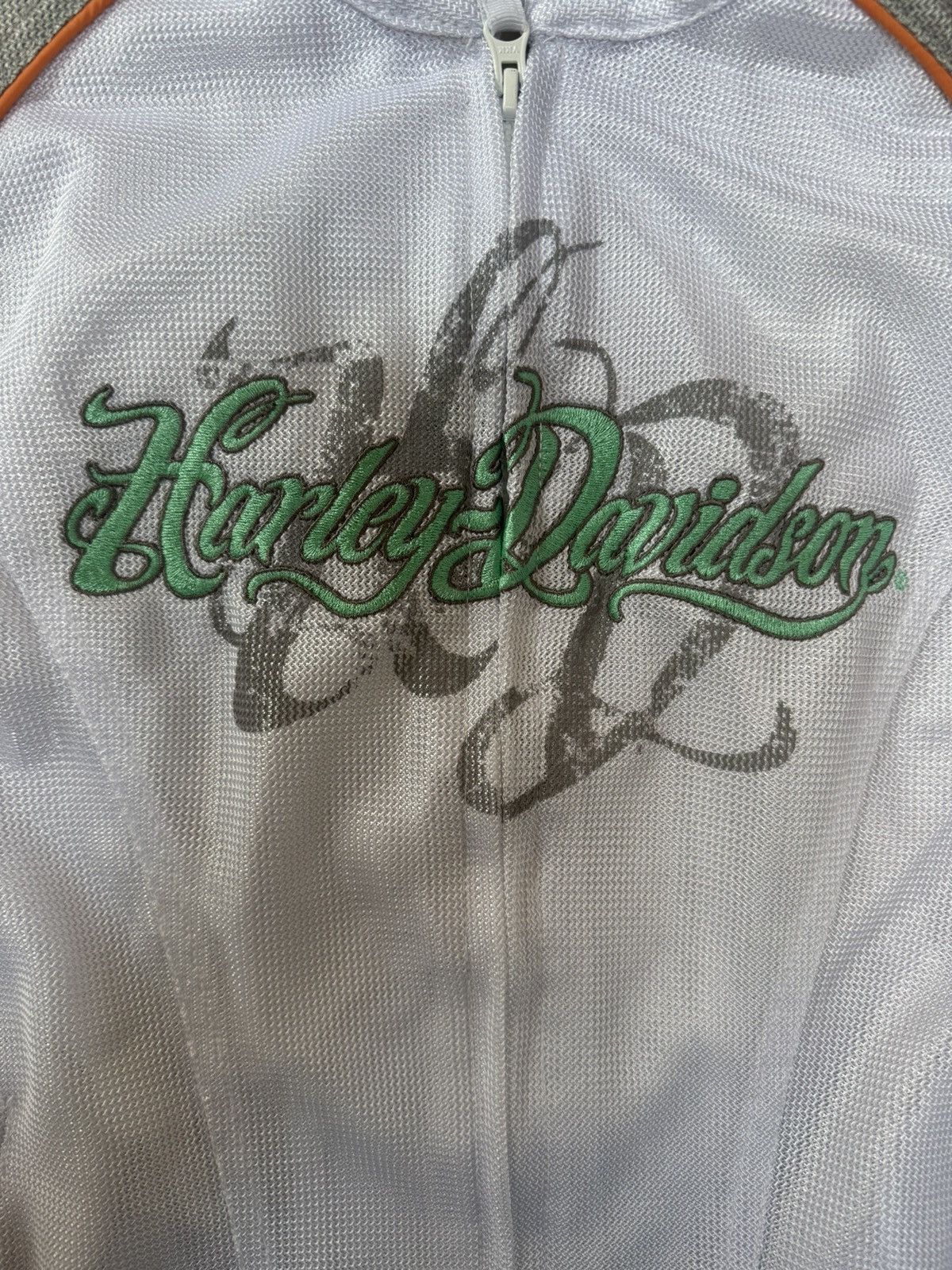 Harley Davidson Vintage Harley-Davidson Women’s Mesh Racing Jacket - Medium Size M / US 6-8 / IT 42-44 - 4 Thumbnail