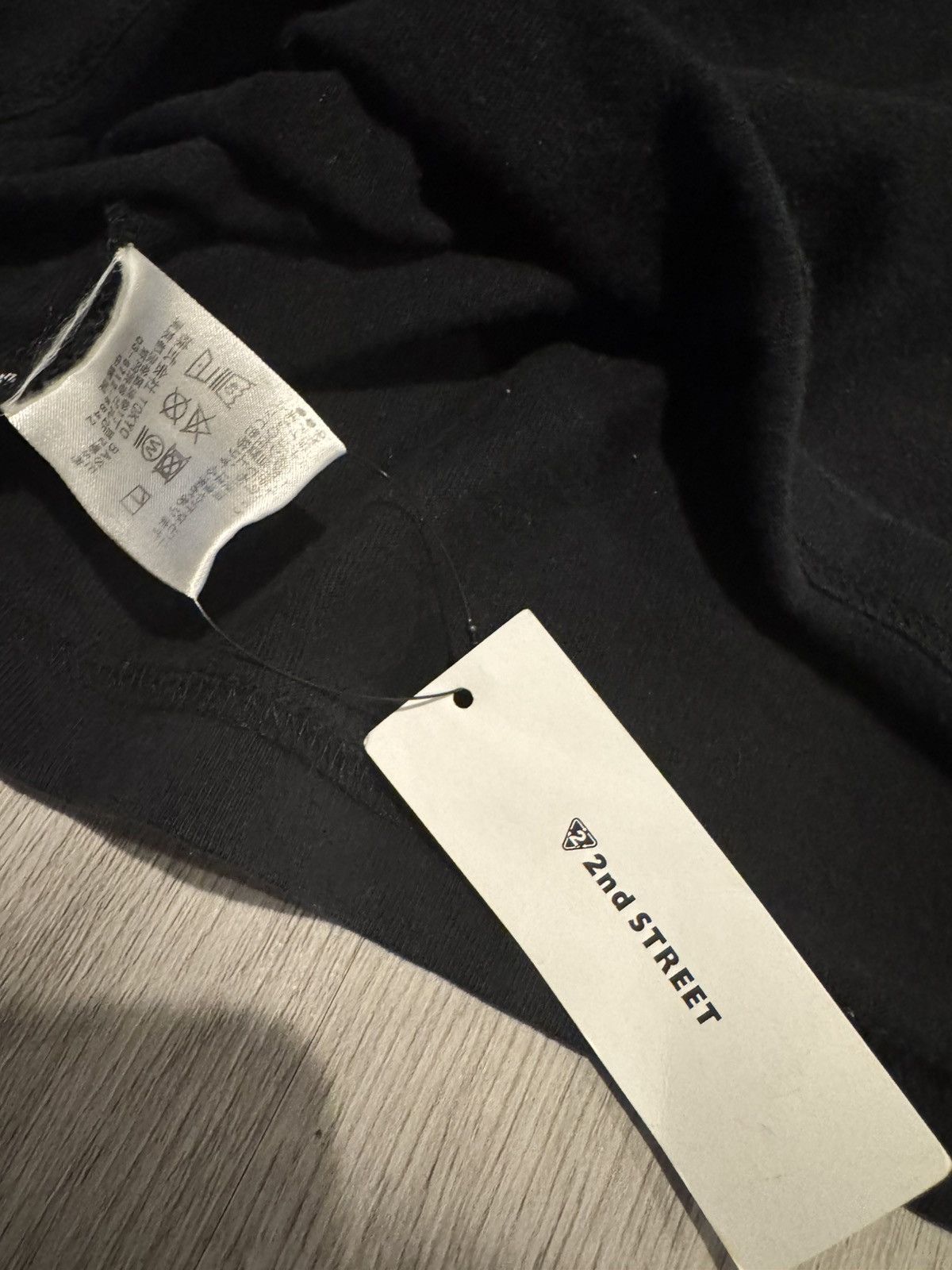 Japanese Brand × Number (N)ine Oversized Number nine pocket tee black Size US XS / EU 42 / 0 - 6 Thumbnail