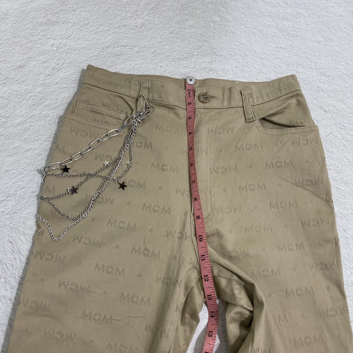 MCM × Vintage 🔥RARE🔥 Vintage MCM monogram pants Size US 30 / EU 46 - 6 Thumbnail