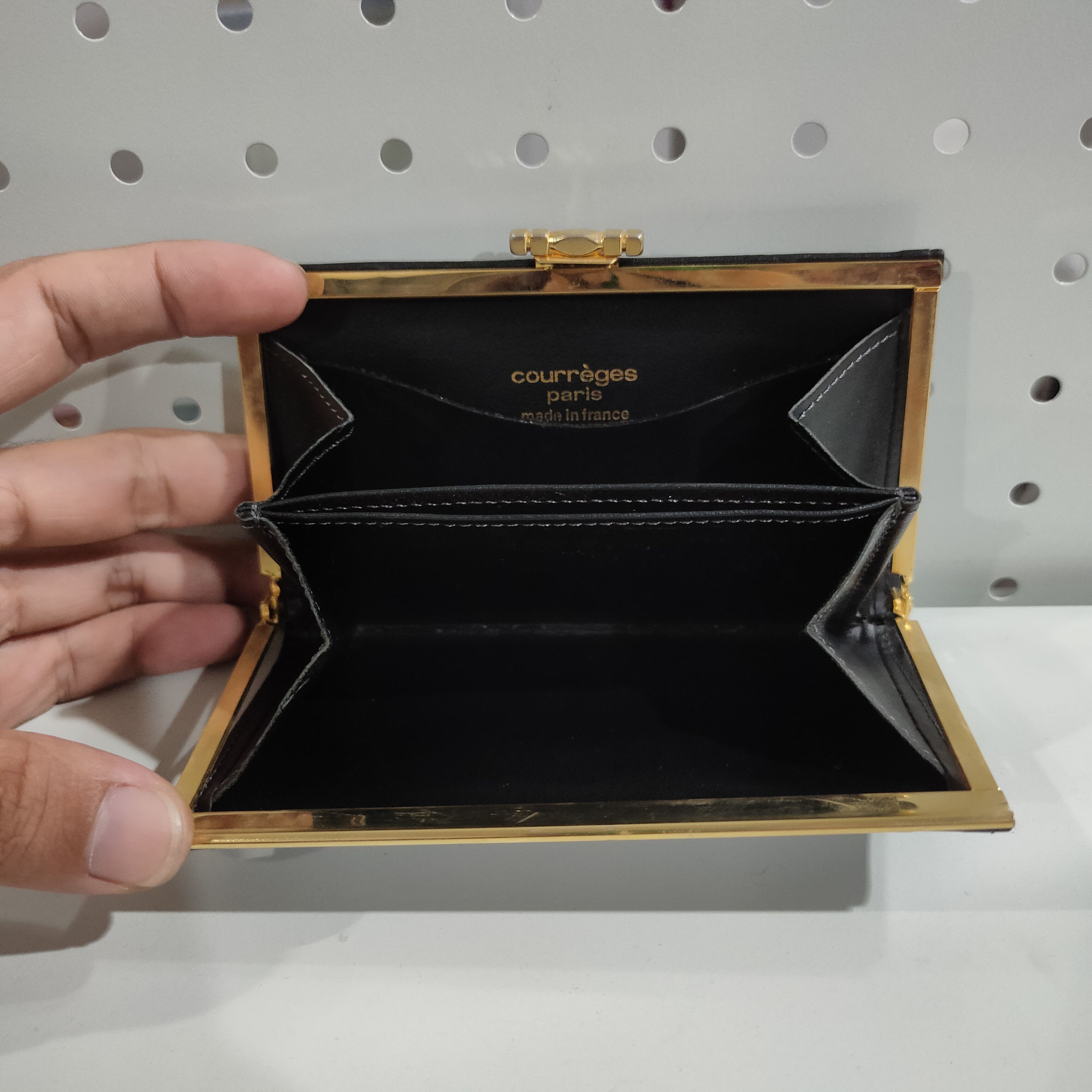 Courreges 🔥Vintage Courreges frame card holder wallet Size ONE SIZE - 2 Thumbnail