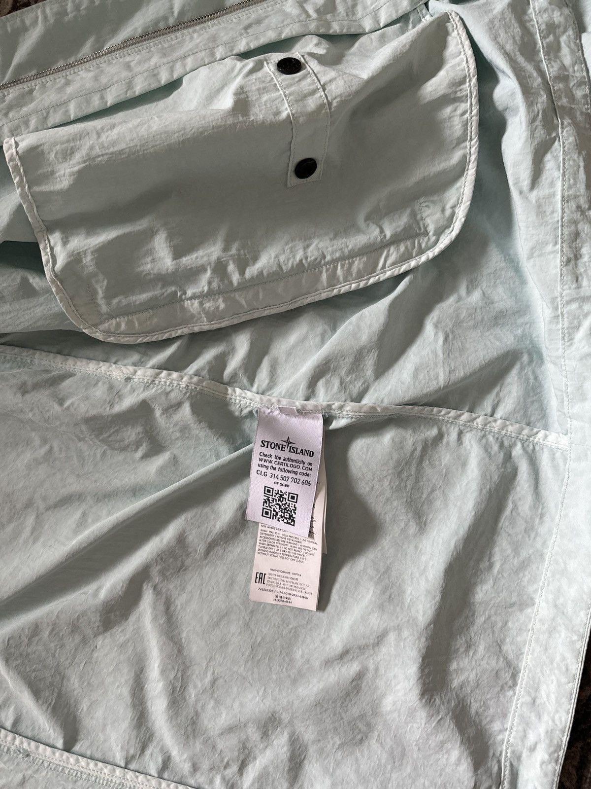 Stone Island Stone Island Lightweight Jacket (Nylon Batavia-TC) Size US L / EU 52-54 / 3 - 7 Thumbnail