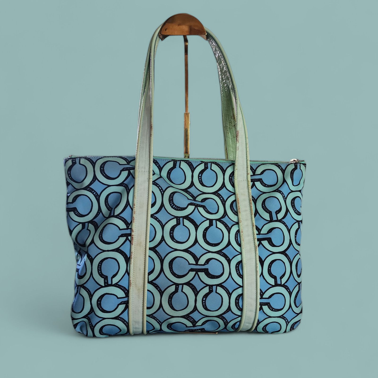 Coach Coach Poppy 3d Op Art Glam Tote Purse Handbag Style 14983 Size ONE SIZE - 2 Thumbnail