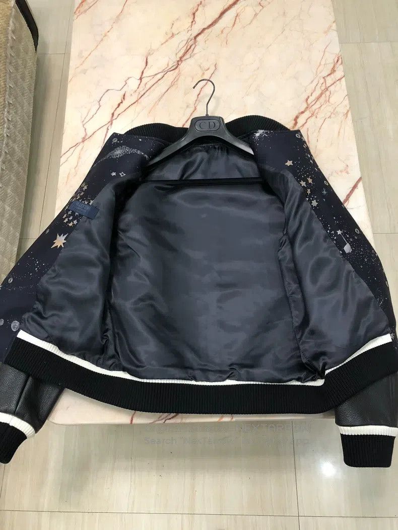 Valentino Valentino Cosmic Starry Sky Sheepskin Patchwork Jacket Size US S / EU 44-46 / 1 - 3 Thumbnail