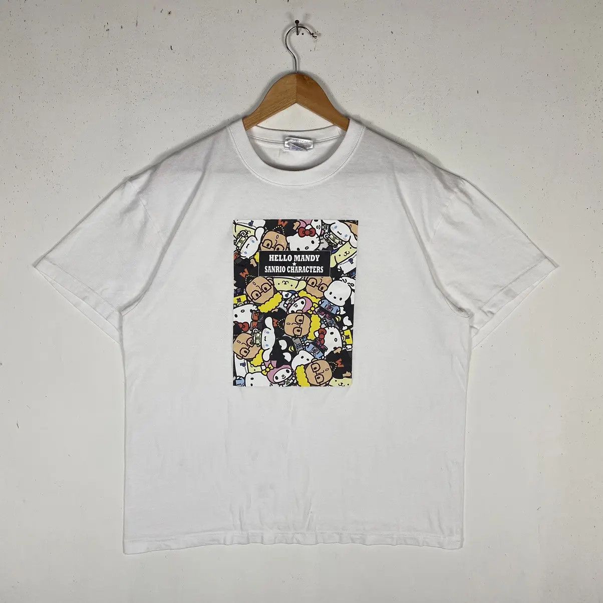 Anime HELLO MANDY SANRIO CHARACTERS JAPANESE CARTOON TEE Size US XL / EU 56 / 4 - 2 Thumbnail