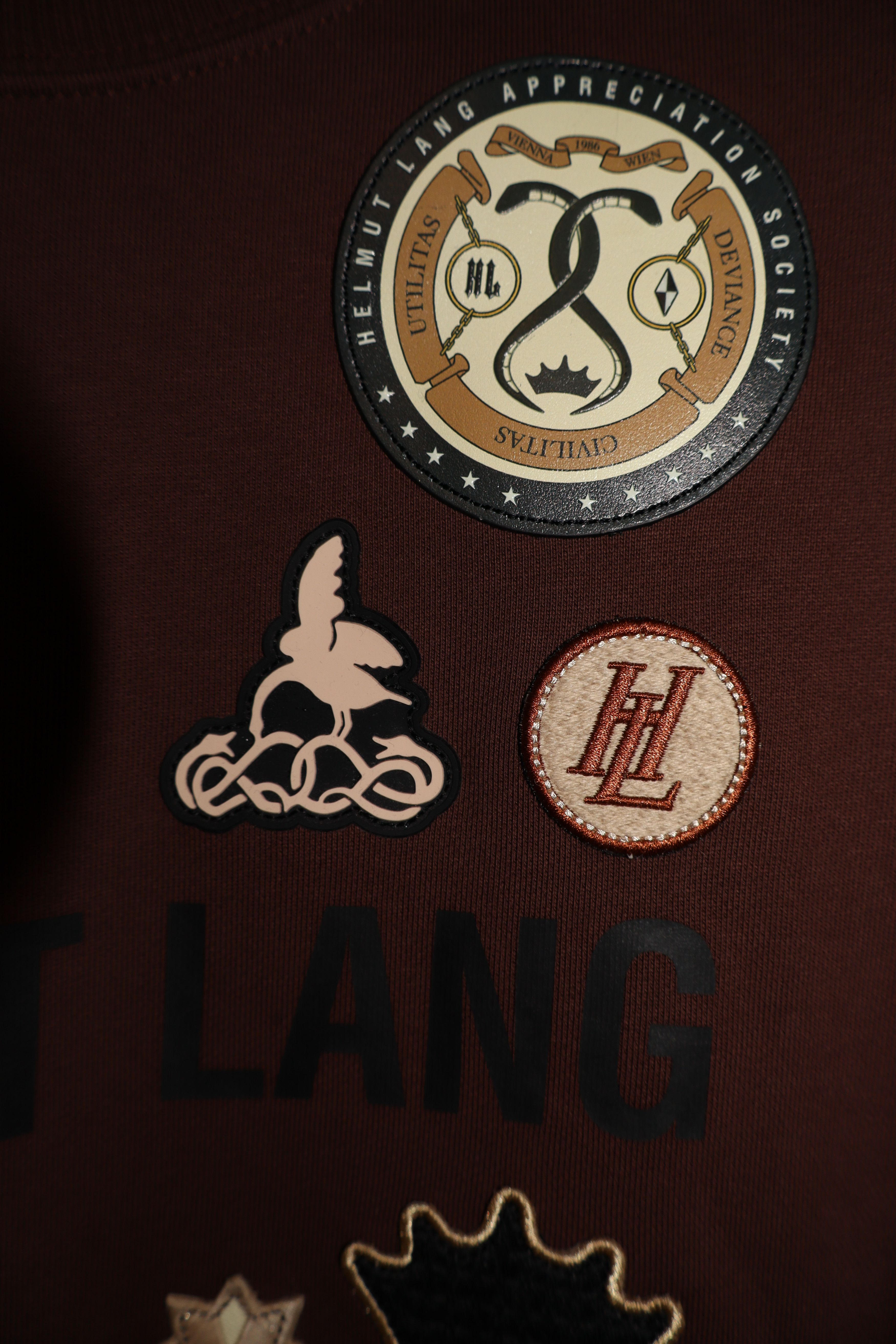 Helmut Lang Order of lang patches sweatshirt Size US M / EU 48-50 / 2 - 4 Thumbnail