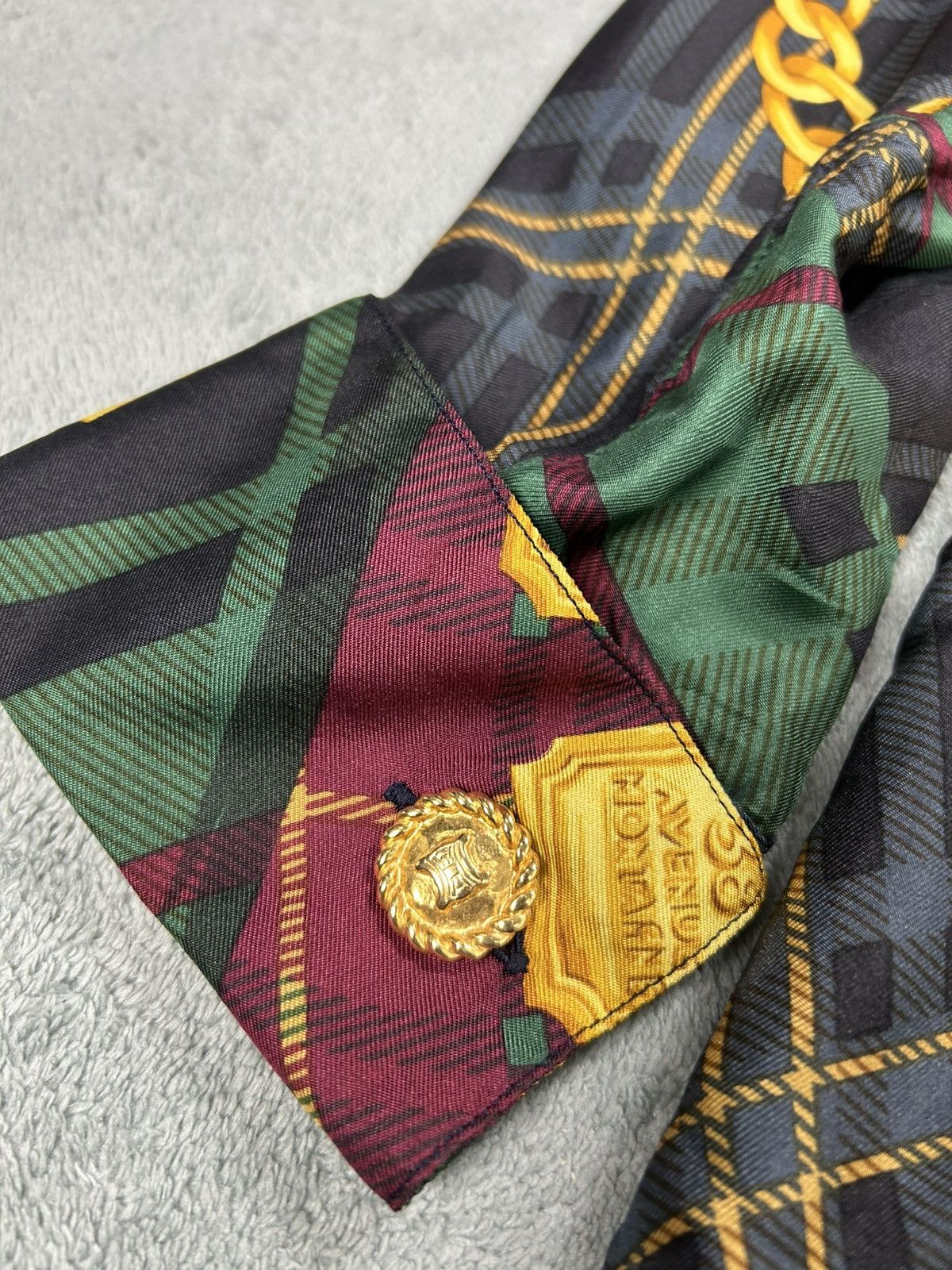 Celine Silk Button Shirt