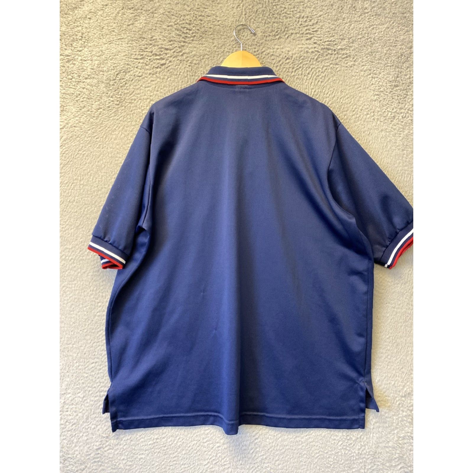 Vintage Vintage Dalco Athletic Polo Shirt Men L Blue Short Sleeve Made in USA 140-24 Size US L / EU 52-54 / 3 - 7 Thumbnail