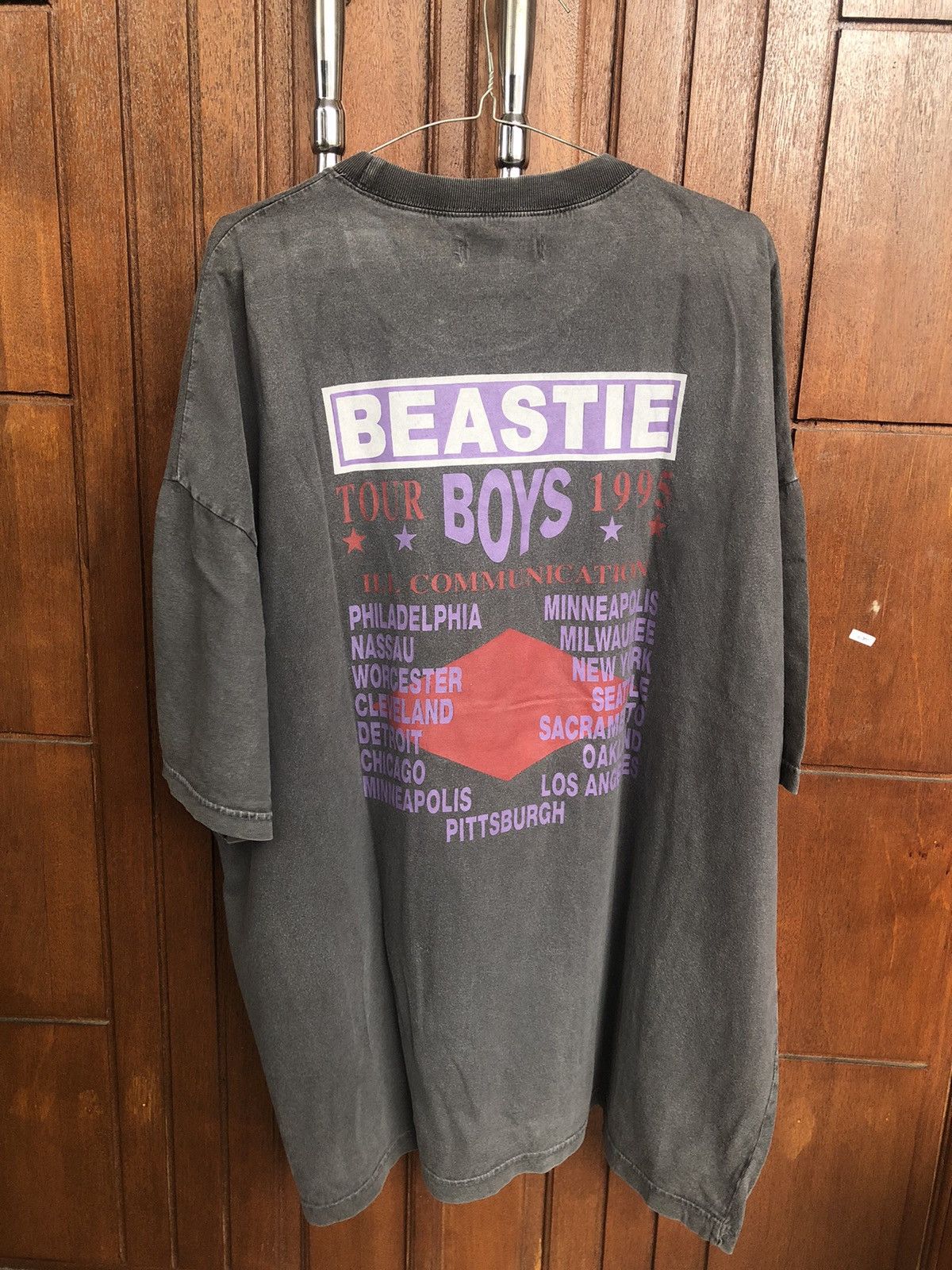 Band Tees × Rap Tees Rare❗️Beastie Boys - Ill Communication Tour 1995 Size US XL / EU 56 / 4 - 7 Thumbnail