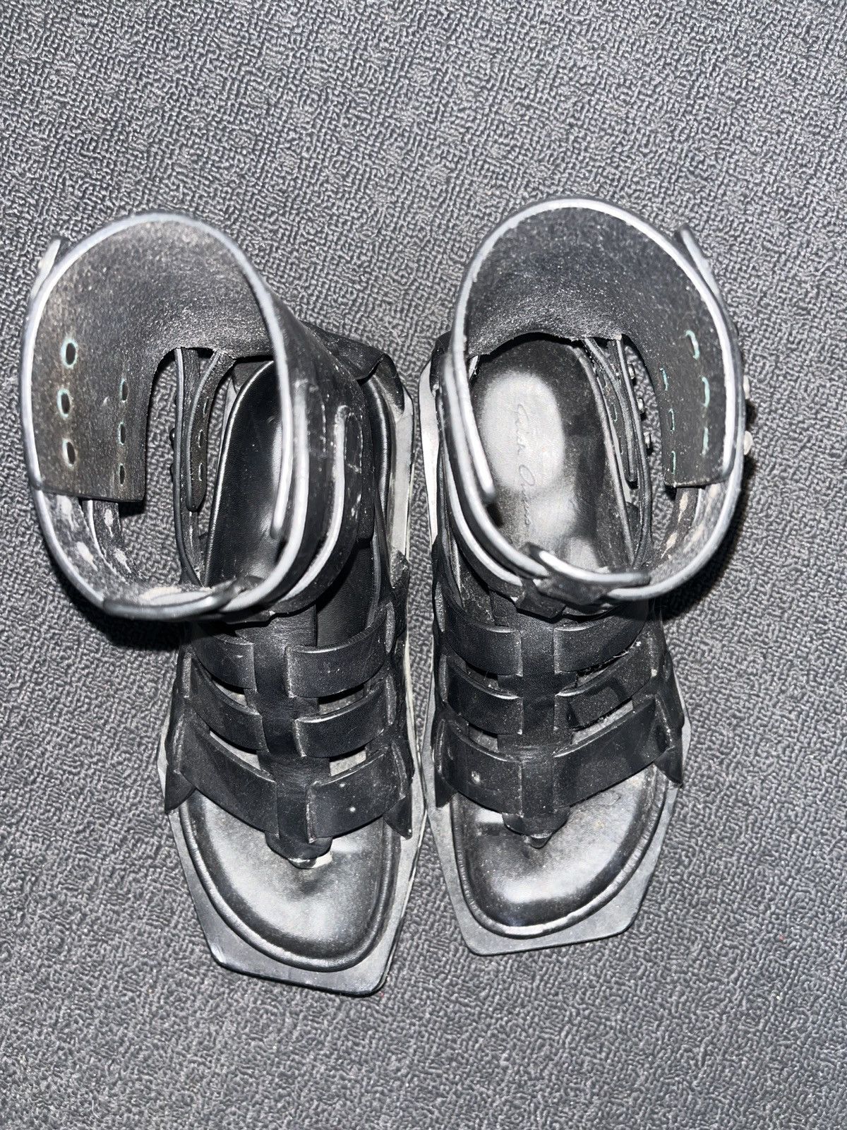 Rick Owens Rick Owens Cyclops runway sandal 37.5 Size US 7.5 / IT 37.5 - 9 Thumbnail