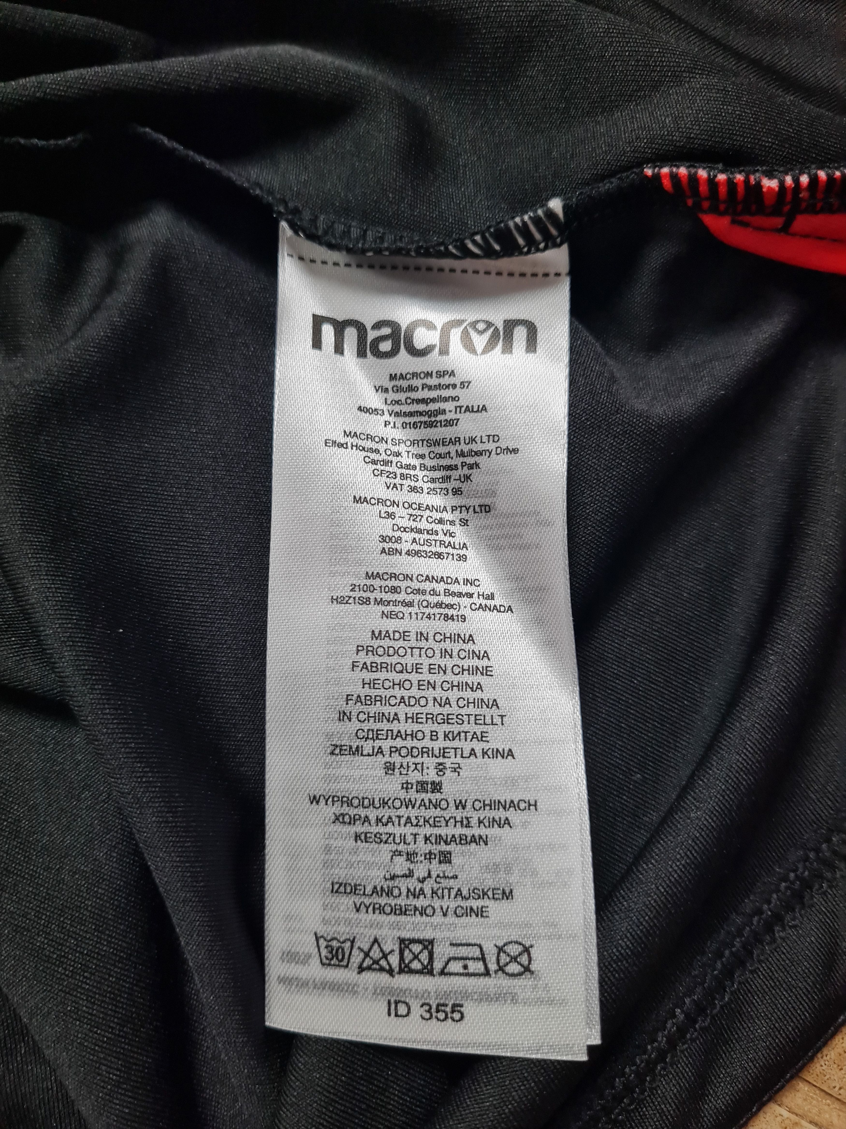 Macron Training Jersey 2024-25 Stoke City Macron Away Soccer Shirt Size US XXL / EU 58 / 5 - 7 Thumbnail