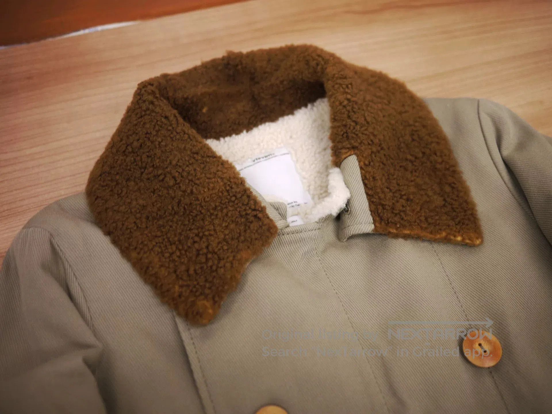 Visvim visvim howland sheepskin jacket in khaki. Size US S / EU 44-46 / 1 - 3 Thumbnail