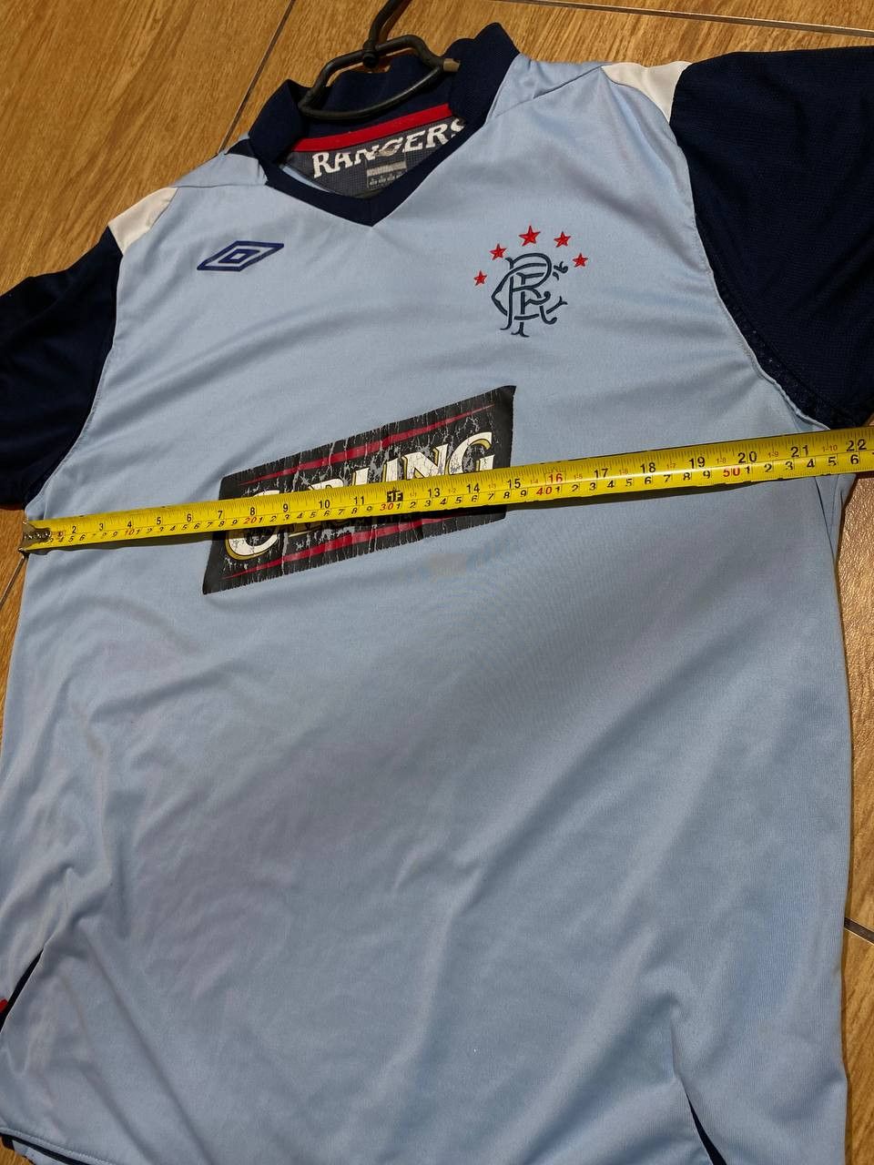 Umbro Umbro Glasgow Rangers Soccer Jersey Football Shirt Size XL Size US XL / EU 56 / 4 - 11 Thumbnail