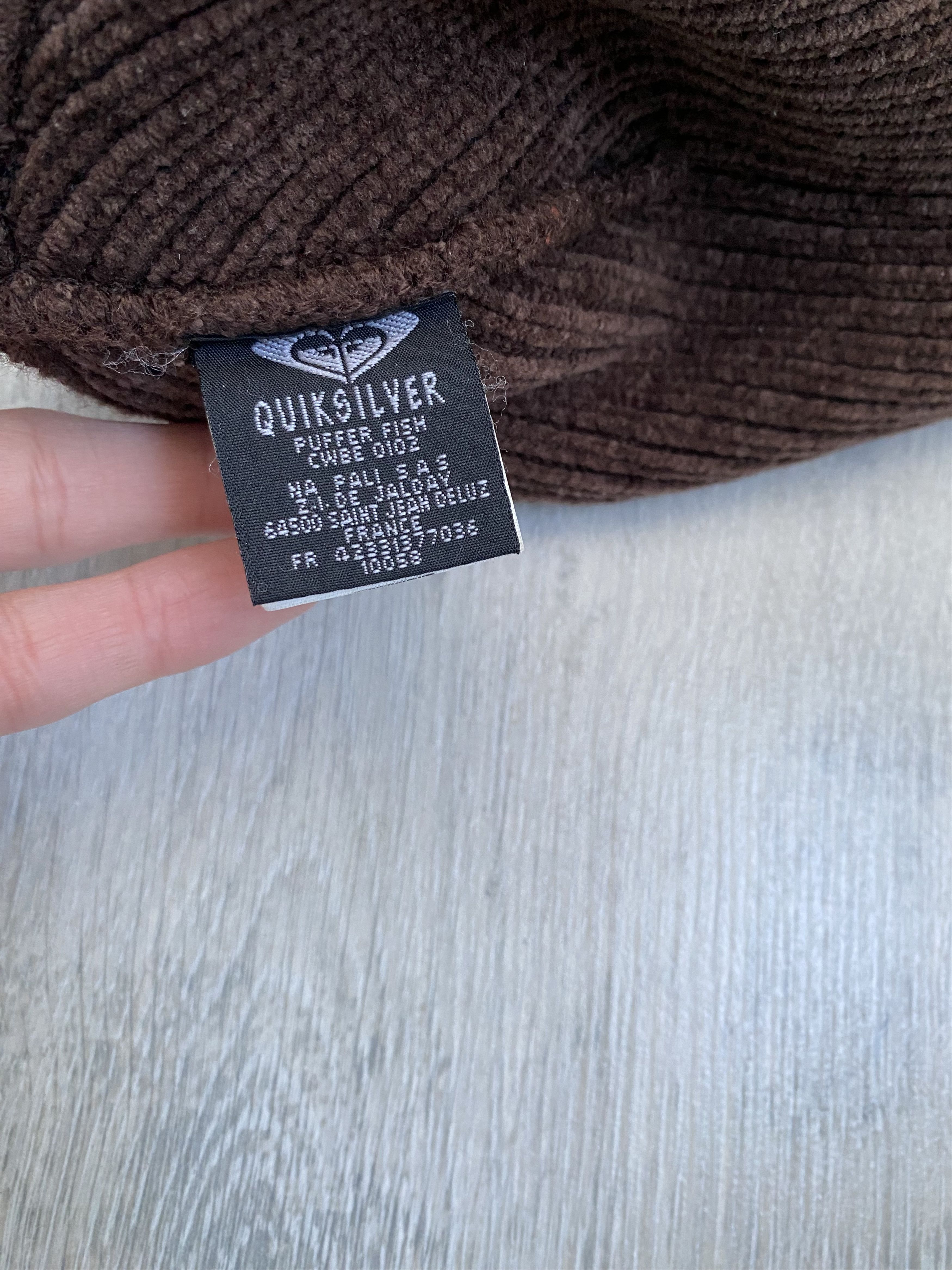 Quiksilver × Vintage Vintage 90s Quiksilver striped multicolour beanie hat Size ONE SIZE - 5 Thumbnail