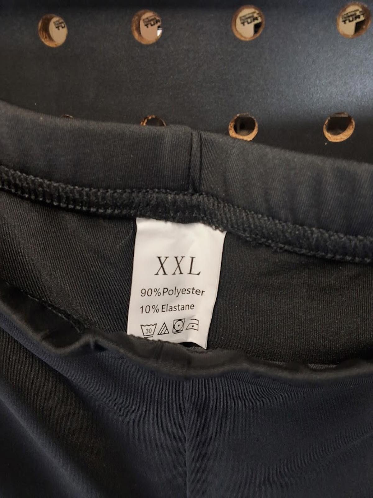 Genetic Manipulation Shinichiro Kuriya Black Women's Capri Pants XXL - Comfortable & Stylish! Size 42" / US 20 - 3 Thumbnail