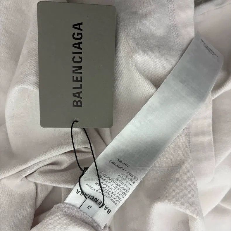 Balenciaga Balenciaga White Cover Tape Crossed Out Short Sleeve Size US M / EU 48-50 / 2 - 4 Thumbnail