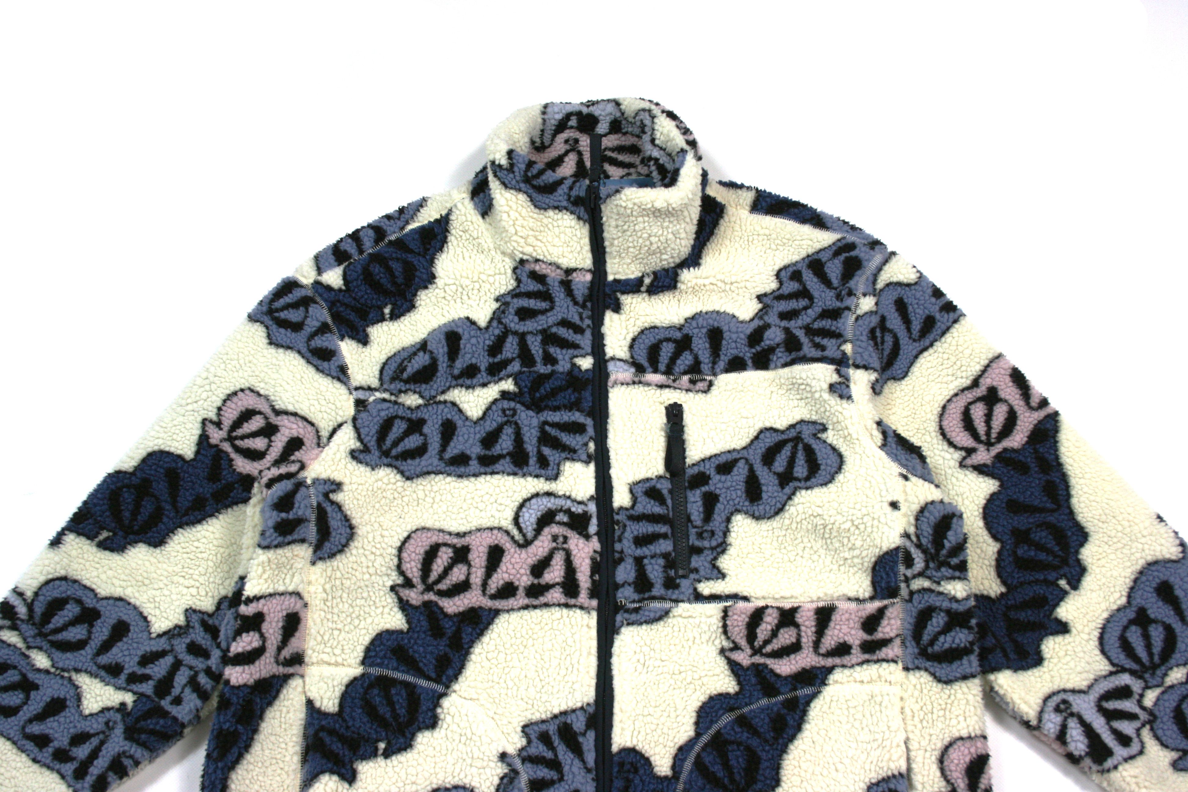 OLAF Olaf Hussein Graffiti AOP Zip Fleece Jacket Size US L / EU 52-54 / 3 - 3 Thumbnail