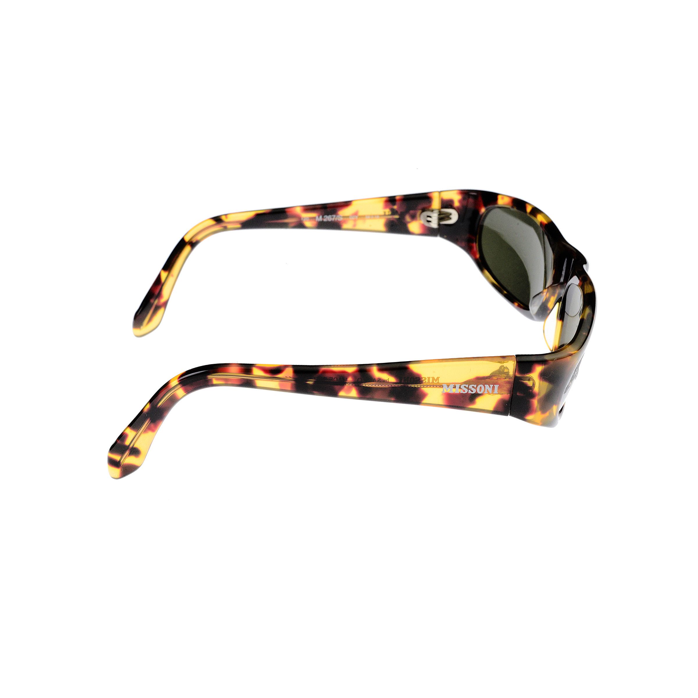 Missoni Missoni 90s Cheetah Flat Sunglasses Size ONE SIZE - 3 Thumbnail