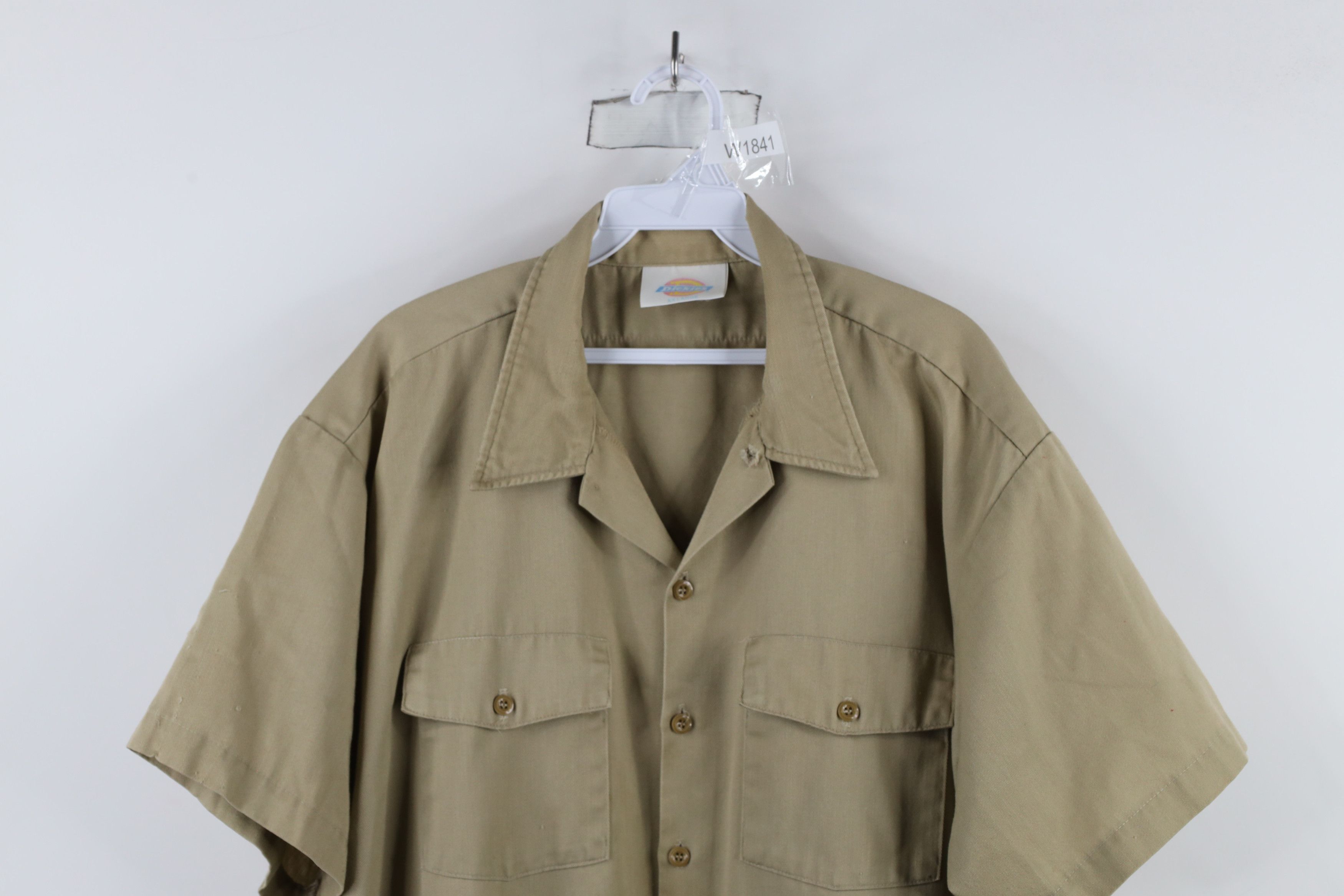 Dickies × Vintage Vintage 90s Dickies Workwear Mechanic Button Shirt USA Size US XXL / EU 58 / 5 - 2 Thumbnail