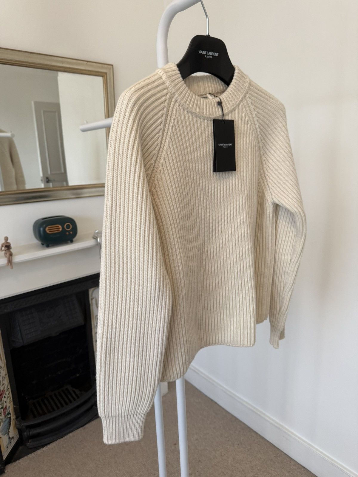 Saint Laurent Paris Saint Laurent Wool Cashmere Blend Knitted Sweater Size M / US 6-8 / IT 42-44 - 3 Thumbnail