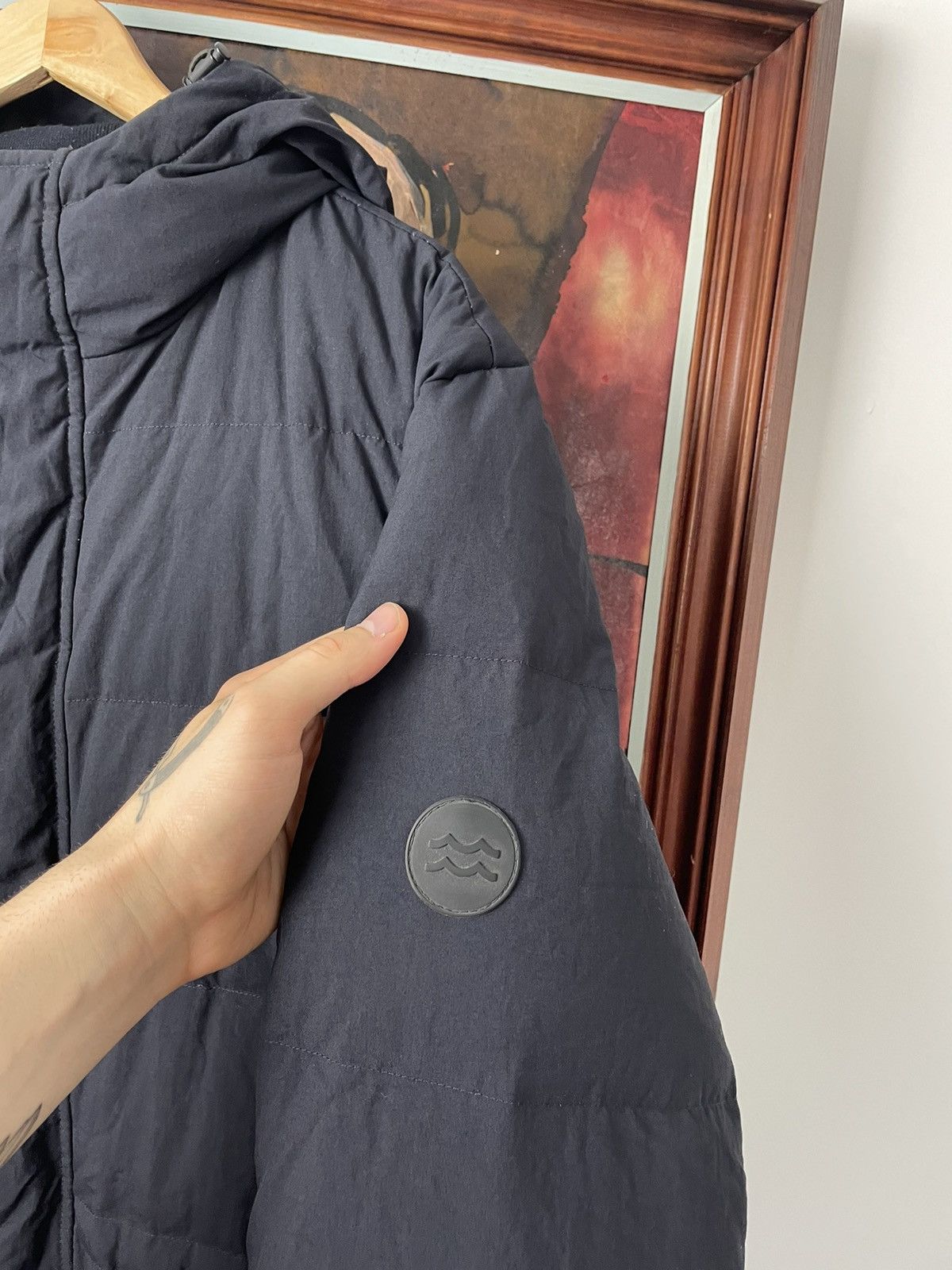Norse Projects Norse Projects Willum Dry Nylon Down Puffer Jacket Navy Rare Size US L / EU 52-54 / 3 - 5 Thumbnail