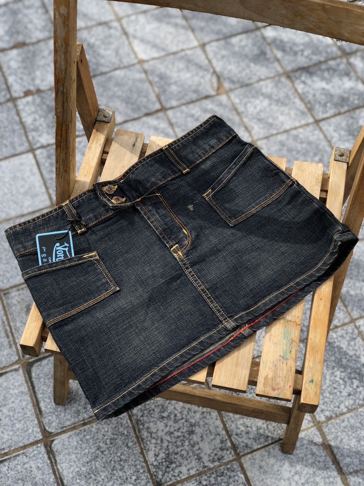 Vintage × Von Dutch Vintage Von Dutch mini skirt Y2K Size 27" / US 4 / IT 40 - 2 Thumbnail