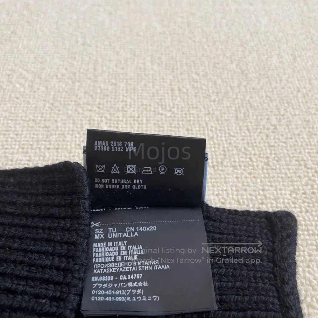 Prada Prada Sports Logo Scarf. Size ONE SIZE - 6 Thumbnail