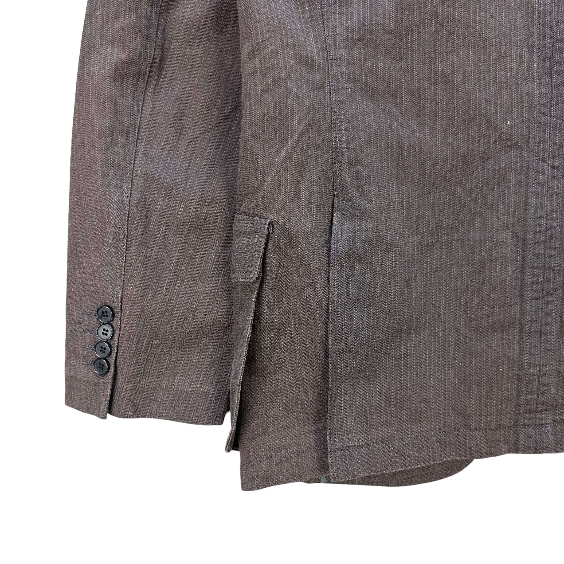 Yohji Yamamoto AAR YOHJI DESIGN STUDIO CASUAL JACKET #7929-190 Size US XL / EU 56 / 4 - 14 Thumbnail