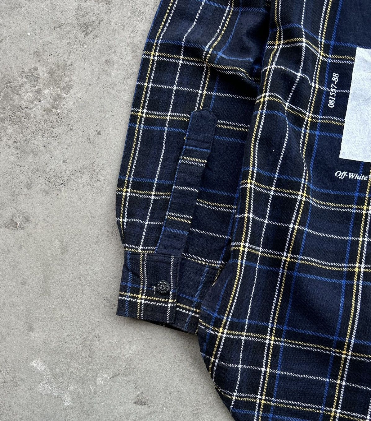 Off-White 💥GRAIL💥 CRAZY OFF-WHITE SS18 CHECK FLANNEL Size US L / EU 52-54 / 3 - 9 Thumbnail